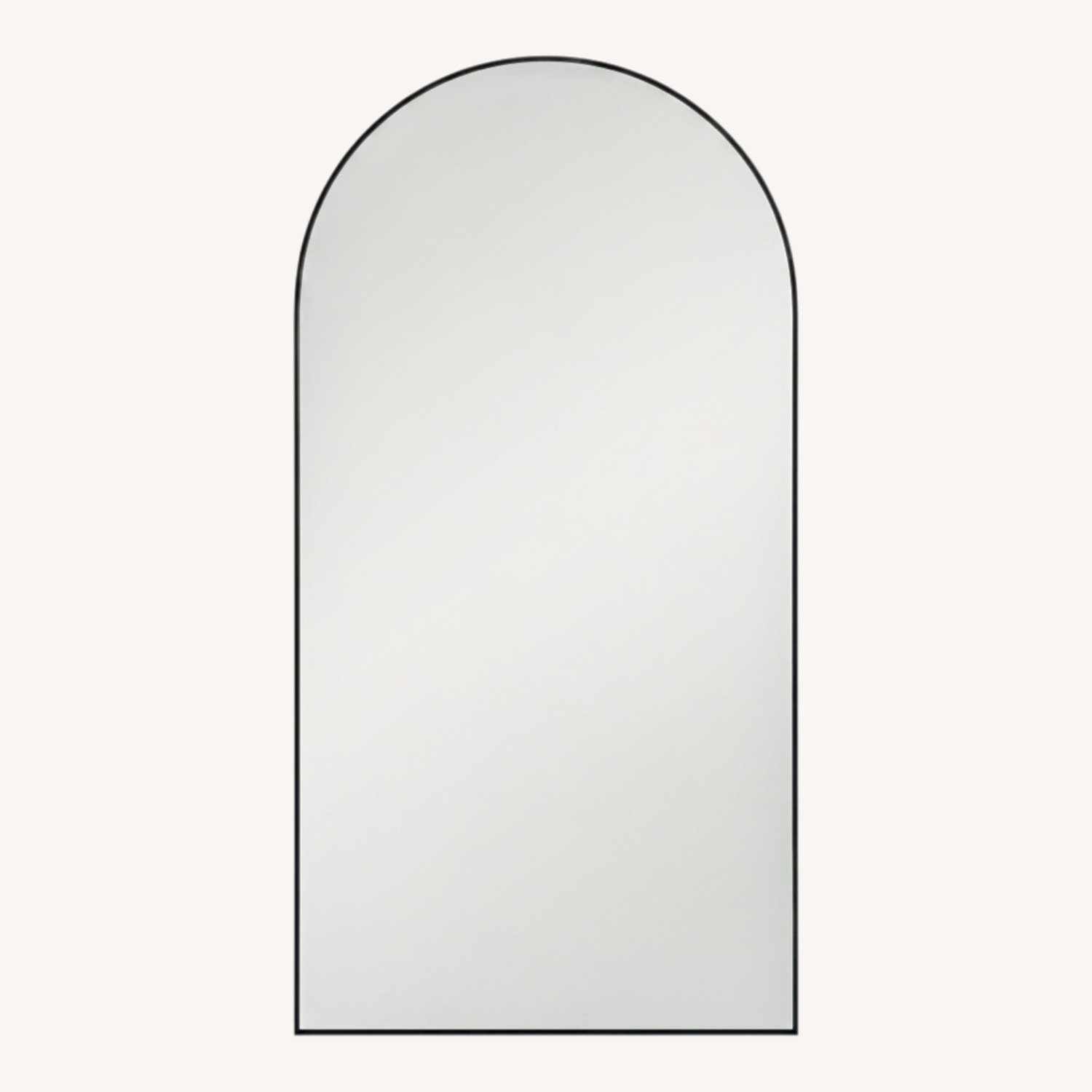 Black Floor Mirror - image-0