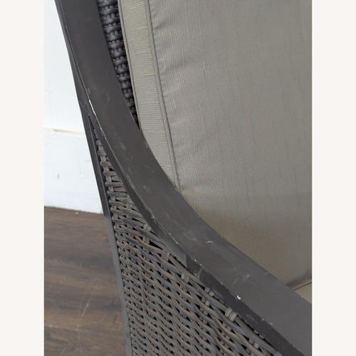 Used All Weather Outdoor Wicker Armchair for sale on AptDeco