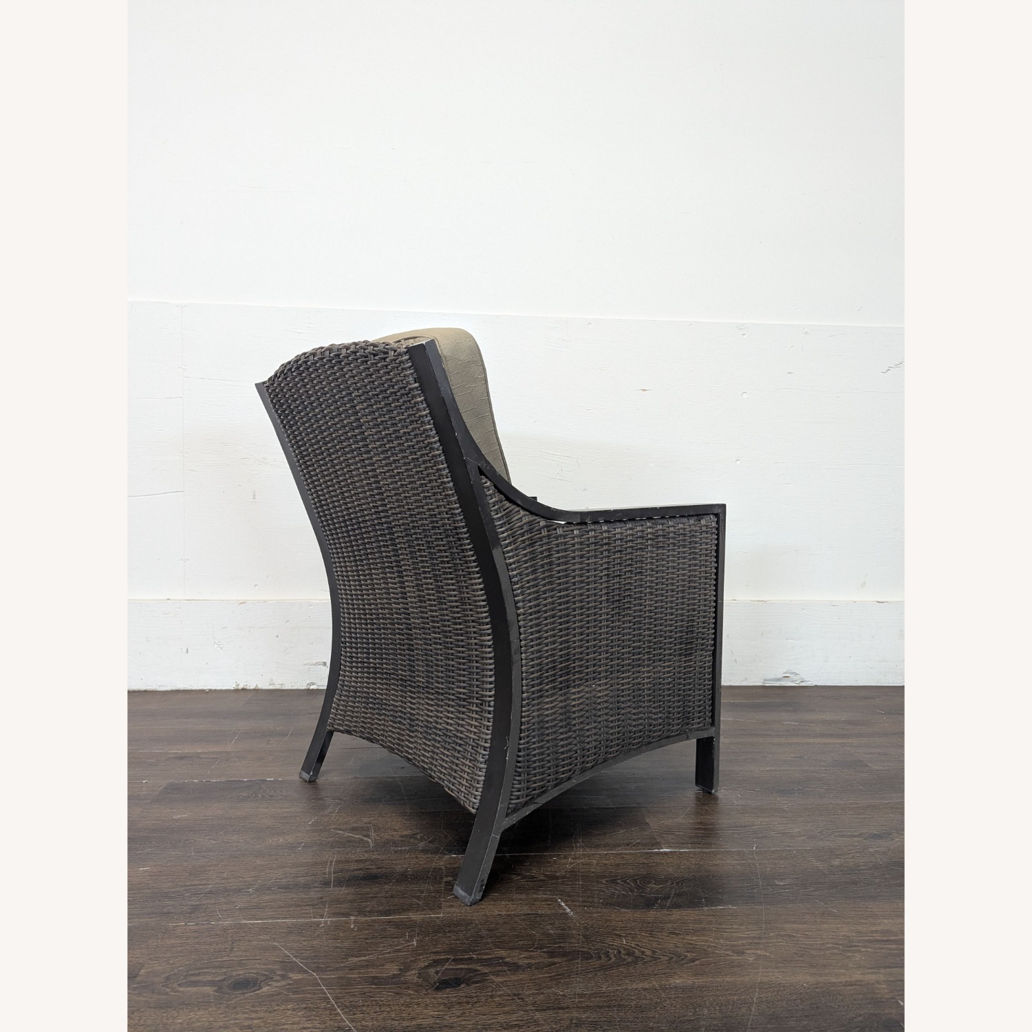 All Weather Outdoor Wicker Armchair  - image-3
