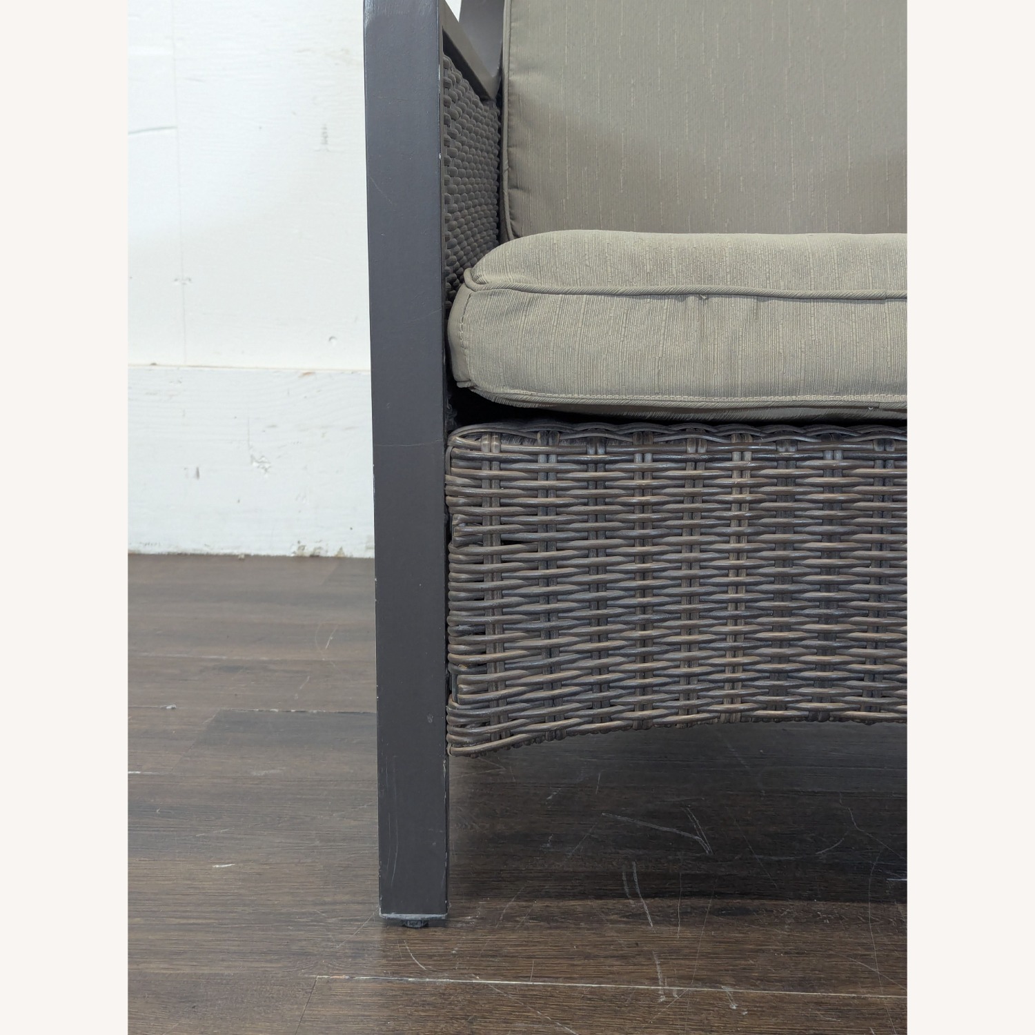 All Weather Outdoor Wicker Armchair  - image-2