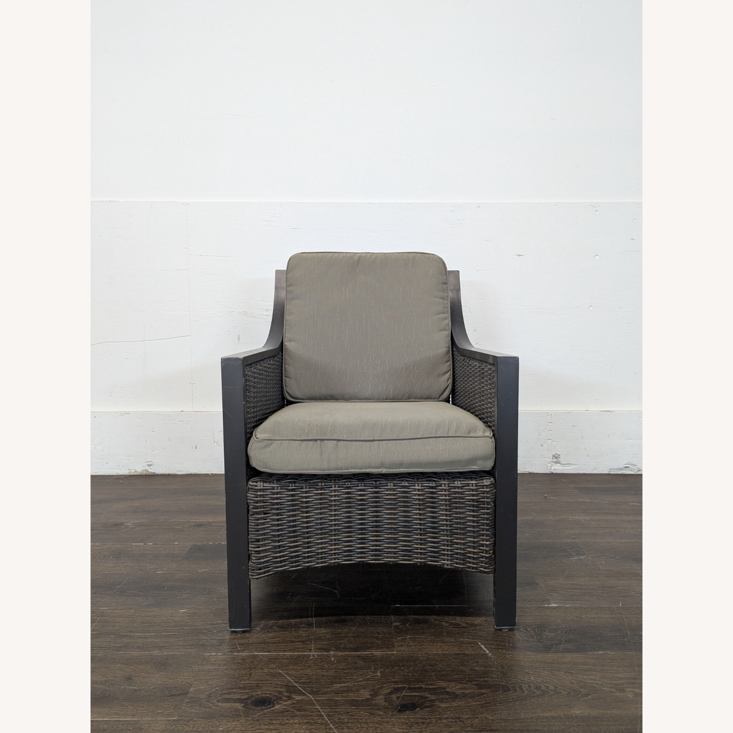 All Weather Outdoor Wicker Armchair  - image-6