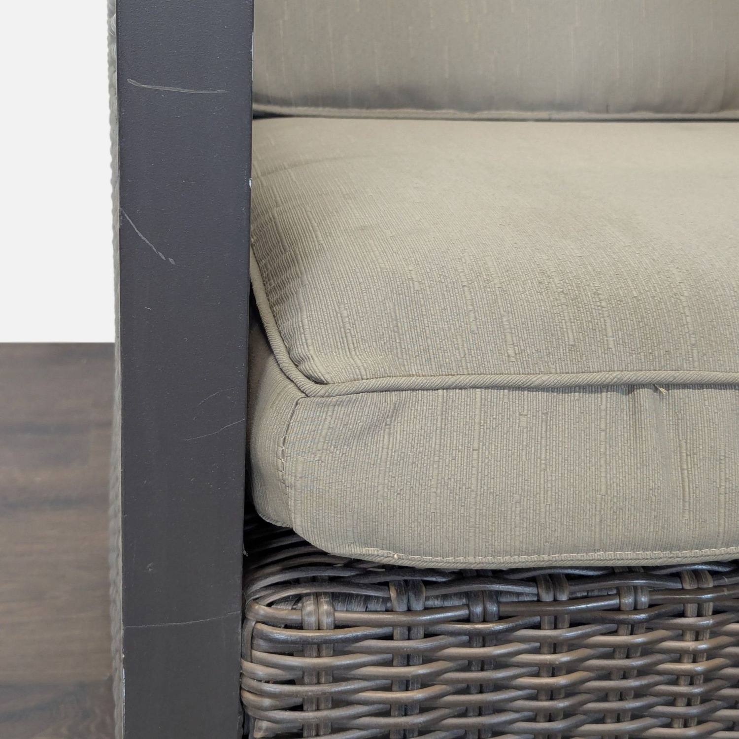 All Weather Outdoor Wicker Armchair  - image-4