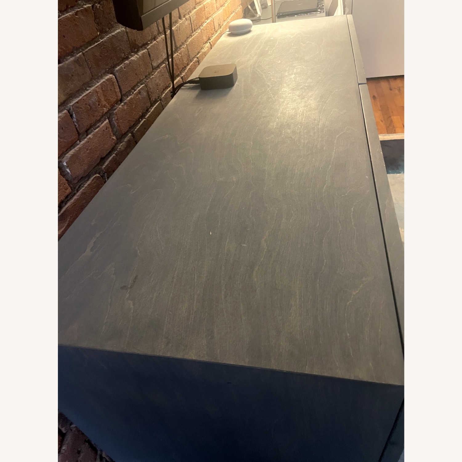 Light Gray Wood Dresser - image-5