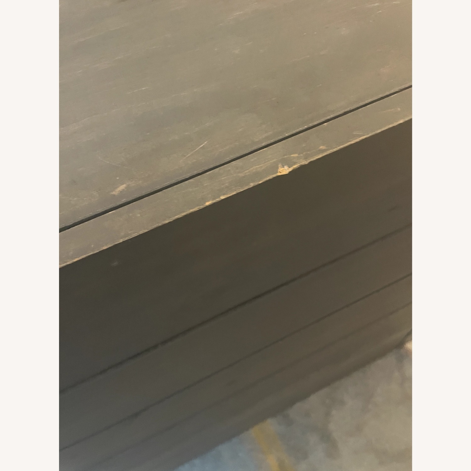 Light Gray Wood Dresser - image-6