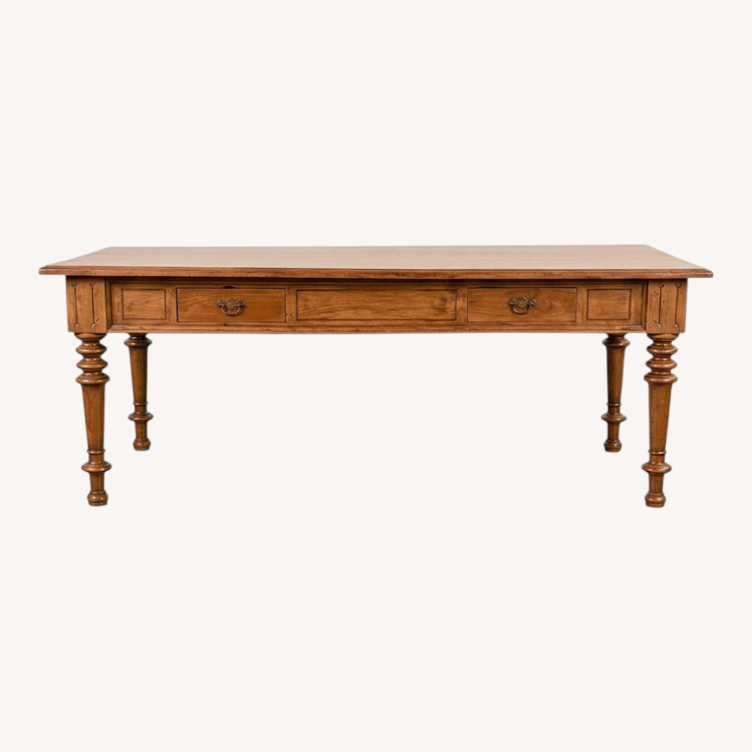 Mid 1800's Antique Wood Desk - image-0