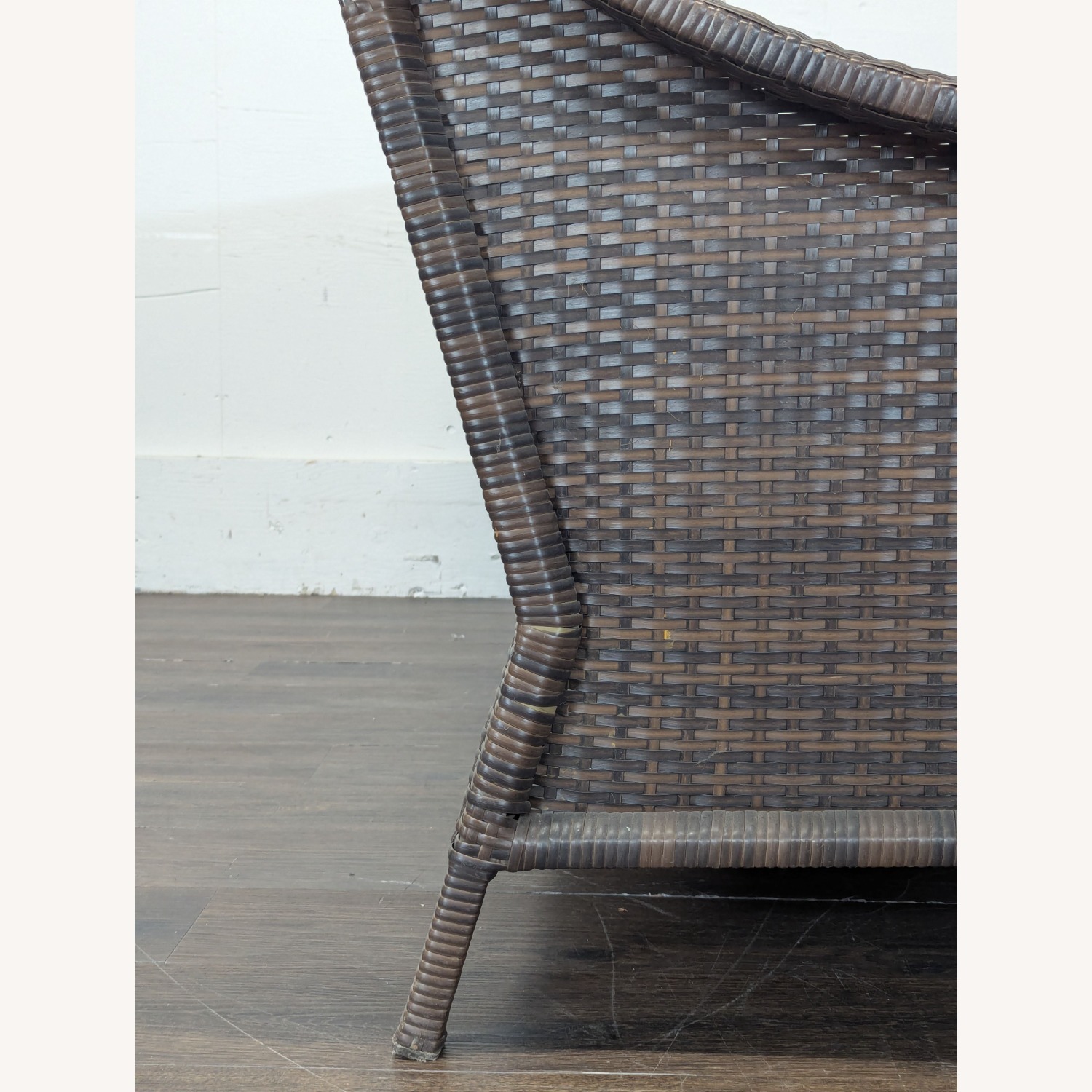 Threshold Outdoor All Weather Wicker Sofa - image-7