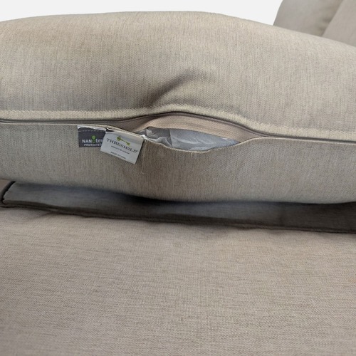 Used Threshold Outdoor All Weather Wicker Sofa for sale on AptDeco