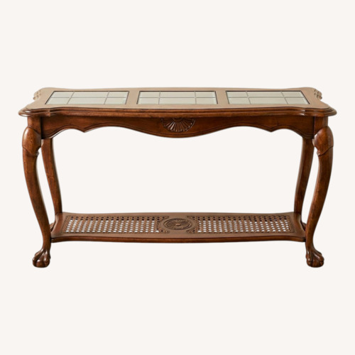 Used Vintage/Antique Dark Brown Coffee Table for sale on AptDeco