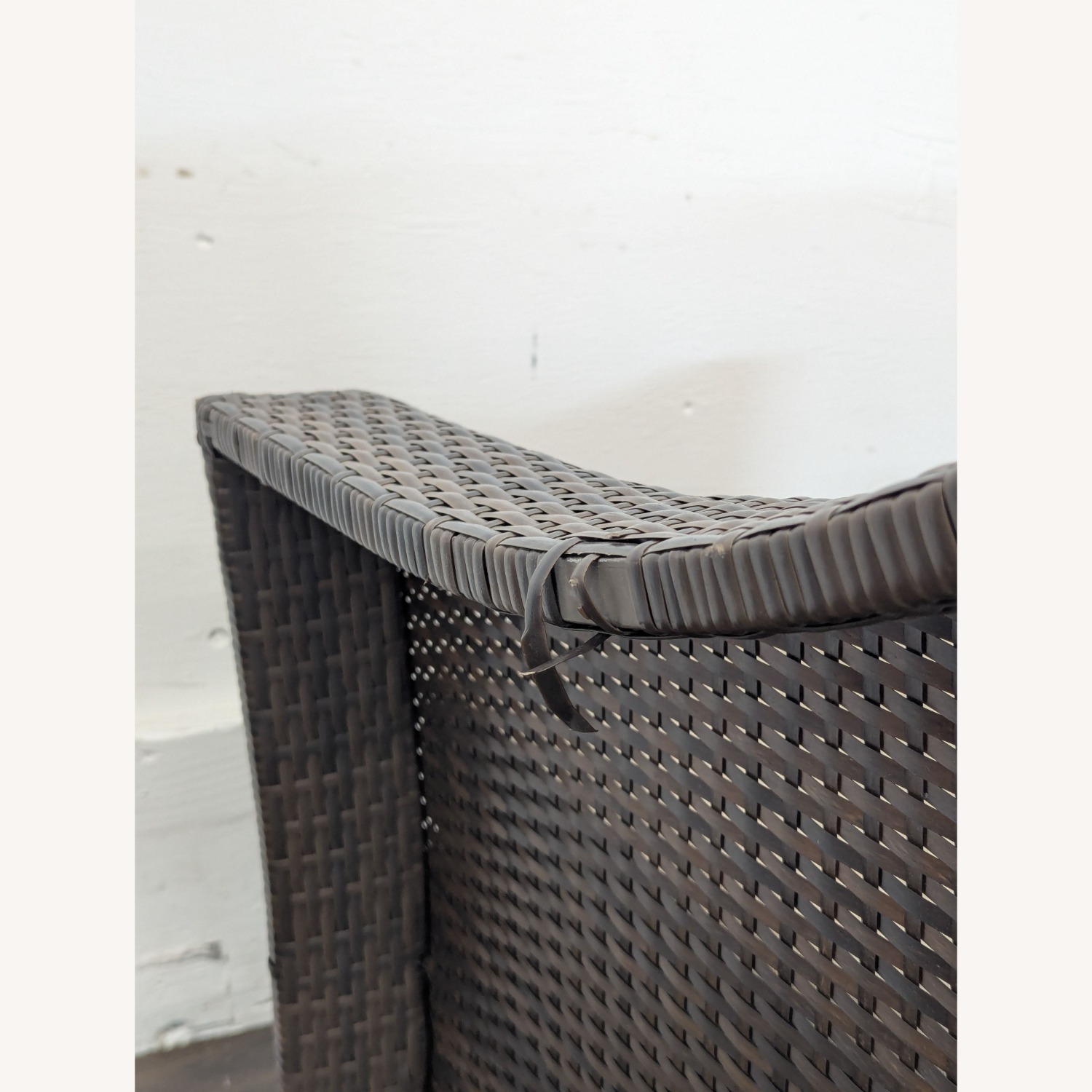 Threshold Outdoor All Weather Wicker Armchair  - image-1