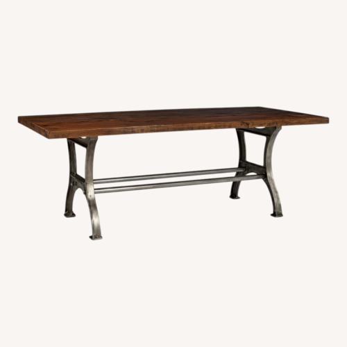 Used Ashley Furniture Dark Brown Wood Coffee Table for sale on AptDeco
