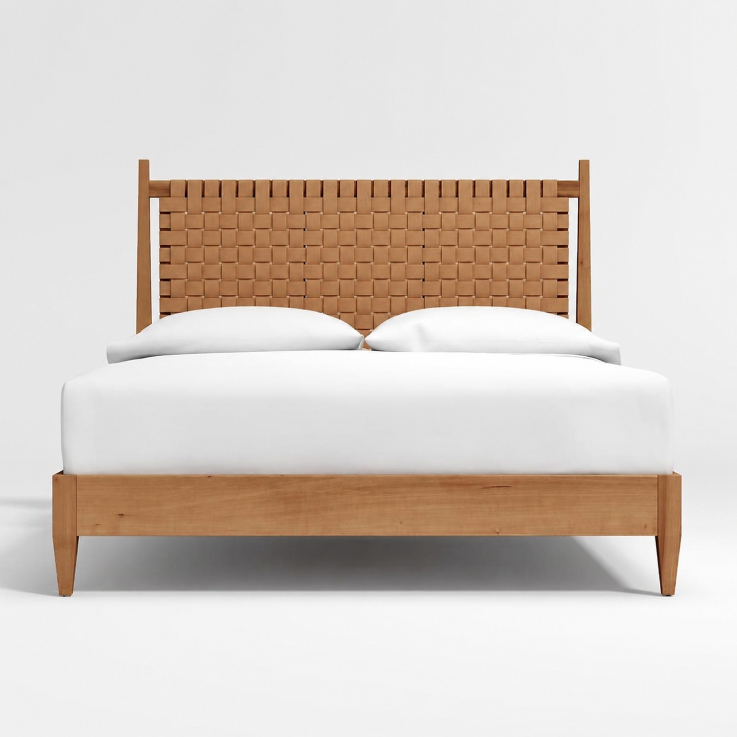 Crate & Barrel Rio Canvas Natural Queen Bed - image-6
