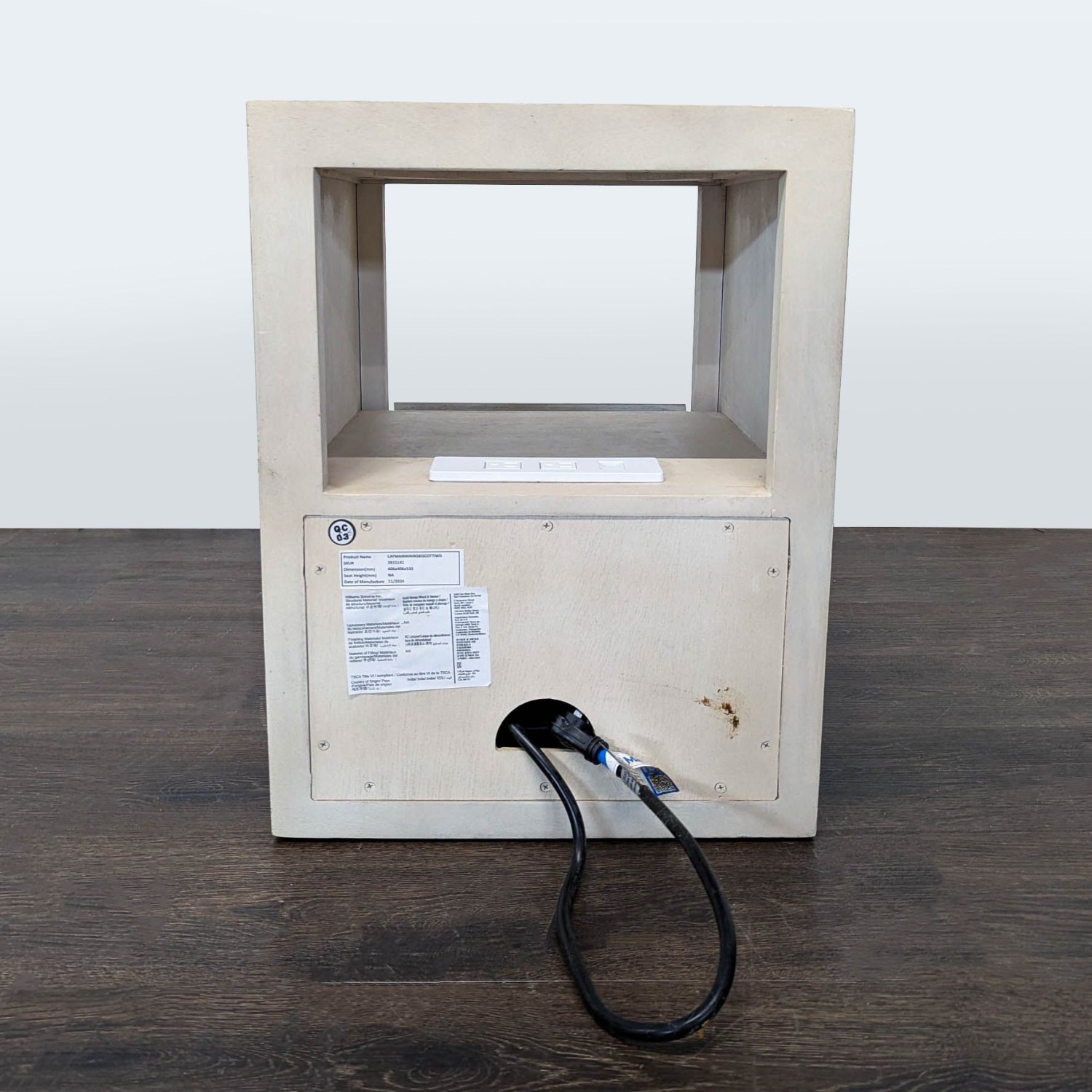 Pottery Barn Cayman Charging Nightstand - image-3