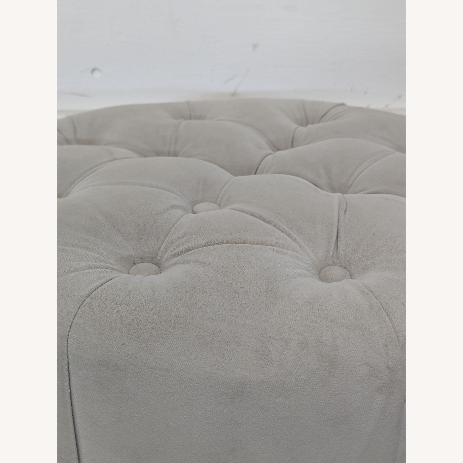 Skyline Imports Button Tufted Ottoman  - image-1