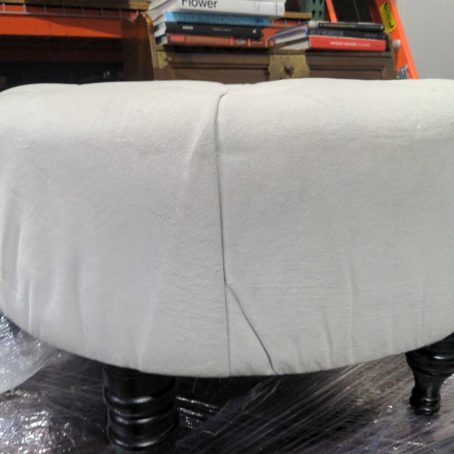 Skyline Imports Button Tufted Ottoman  - image-3