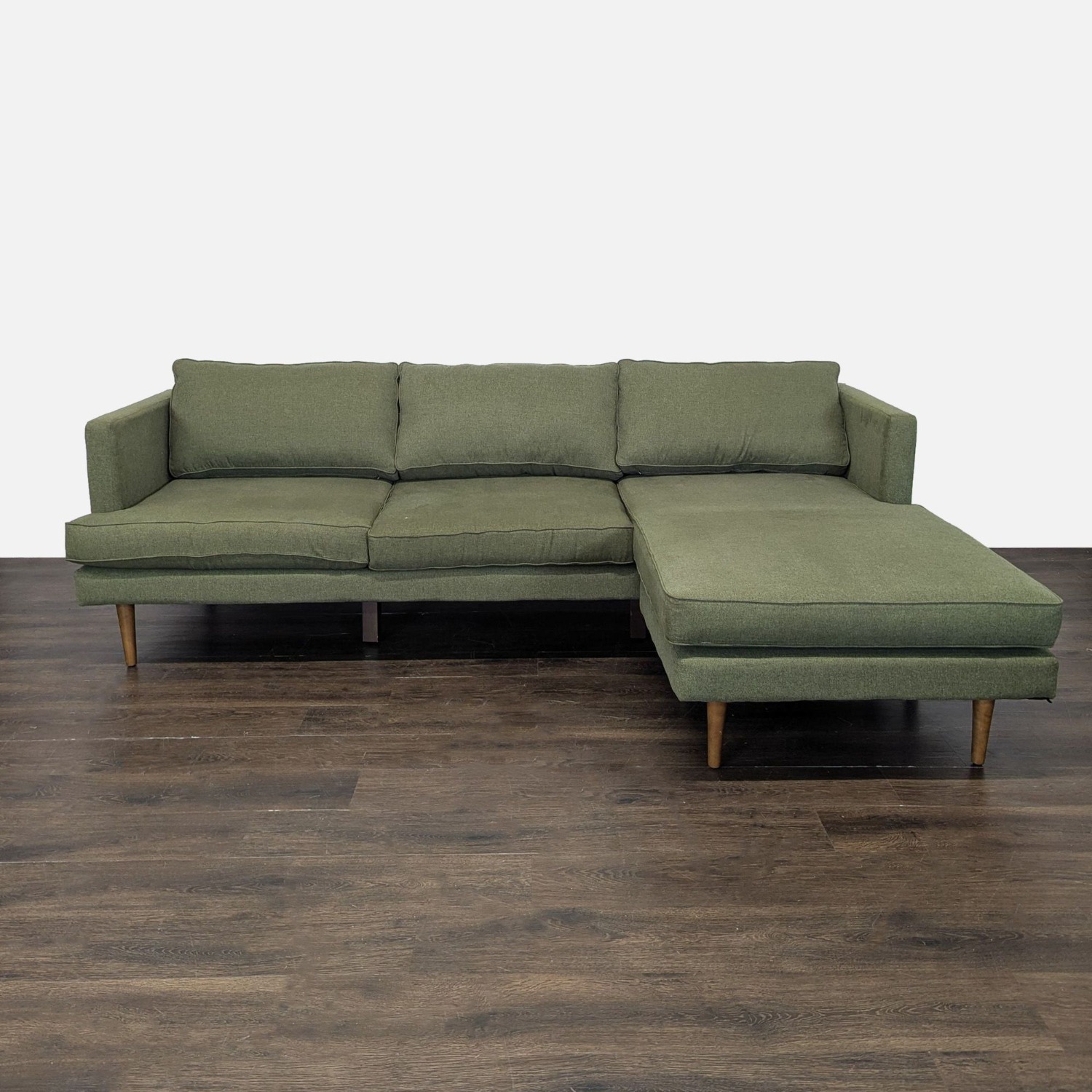 Joybird Preston Green Sectional Sofa - image-6