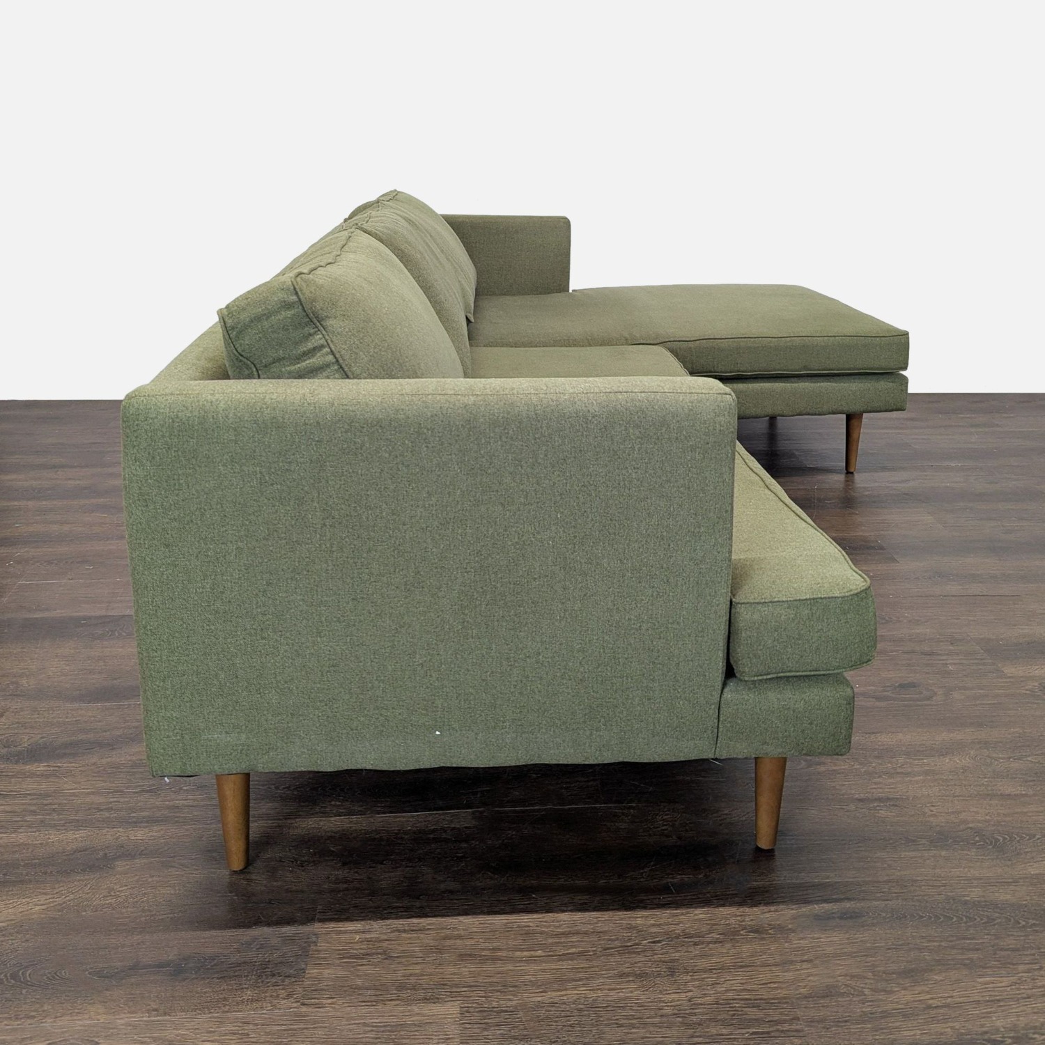 Joybird Preston Green Sectional Sofa - image-5