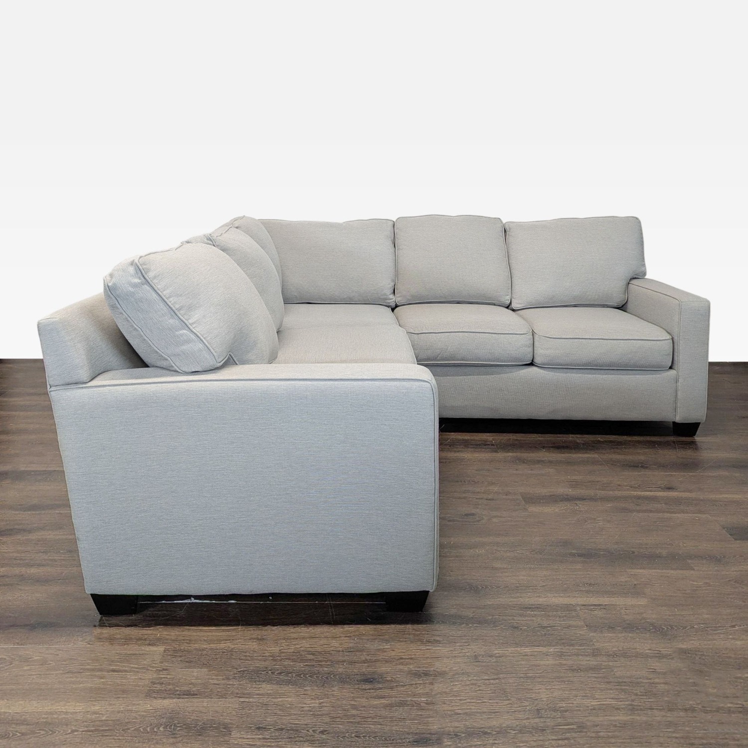 Pottery Barn Buchanan Fabric Sectional Sofa - image-5