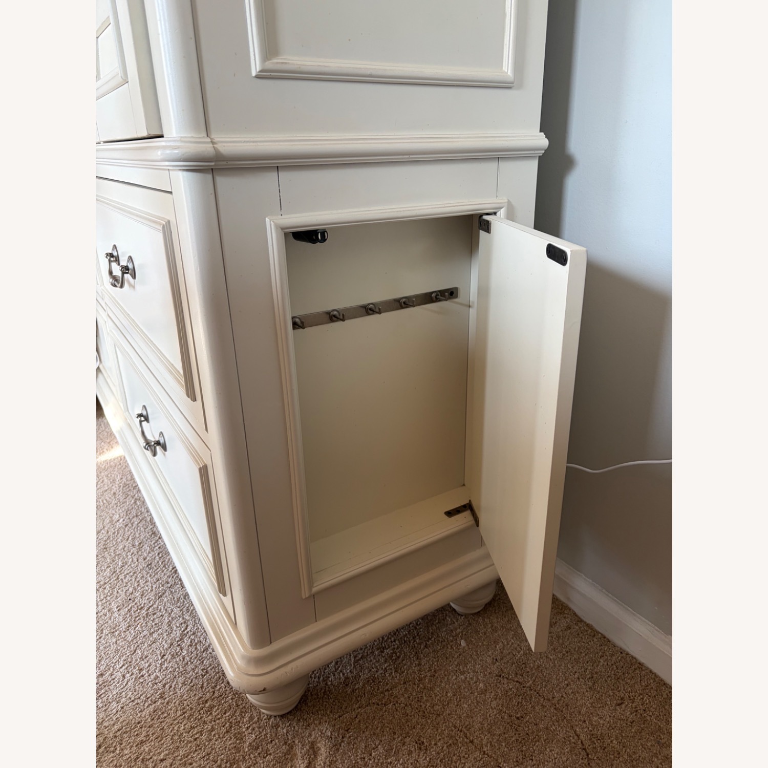 Ashley Furniture White Wood Dresser - image-3
