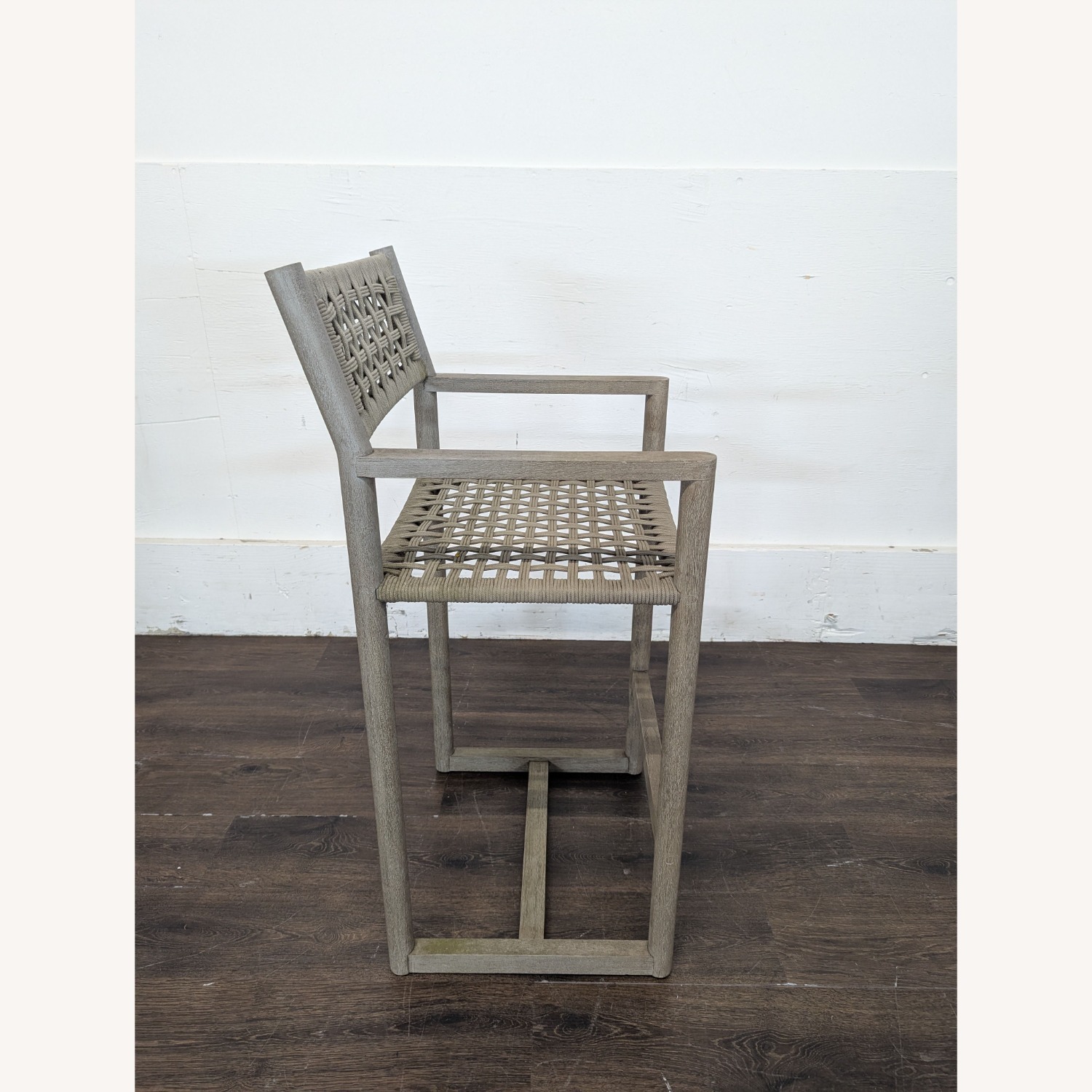 Restoration Hardware Bondi Teak Counter Stool - image-1