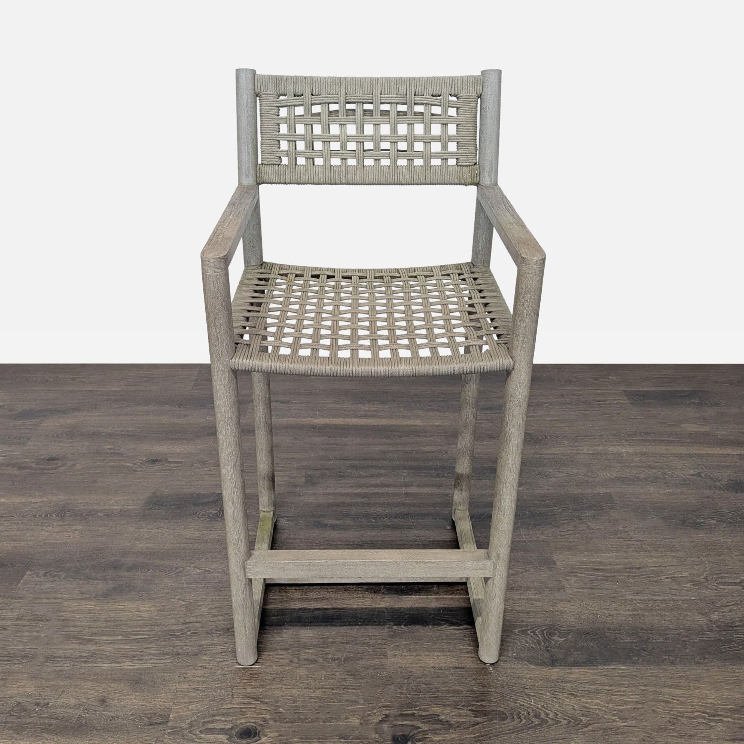 Restoration Hardware Bondi Teak Counter Stool - image-3