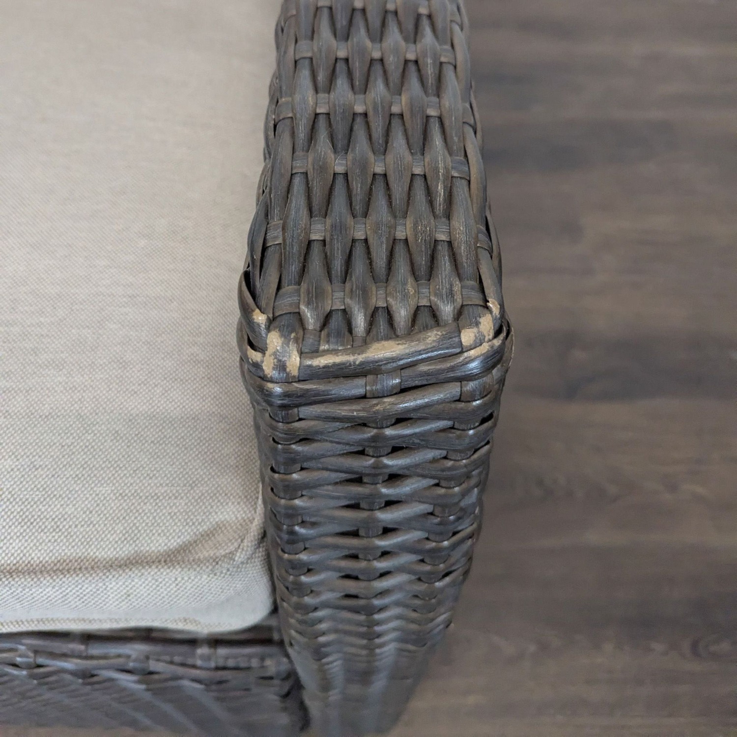Threshold All-Weather Wicker Outdoor Lounge Chair - image-3