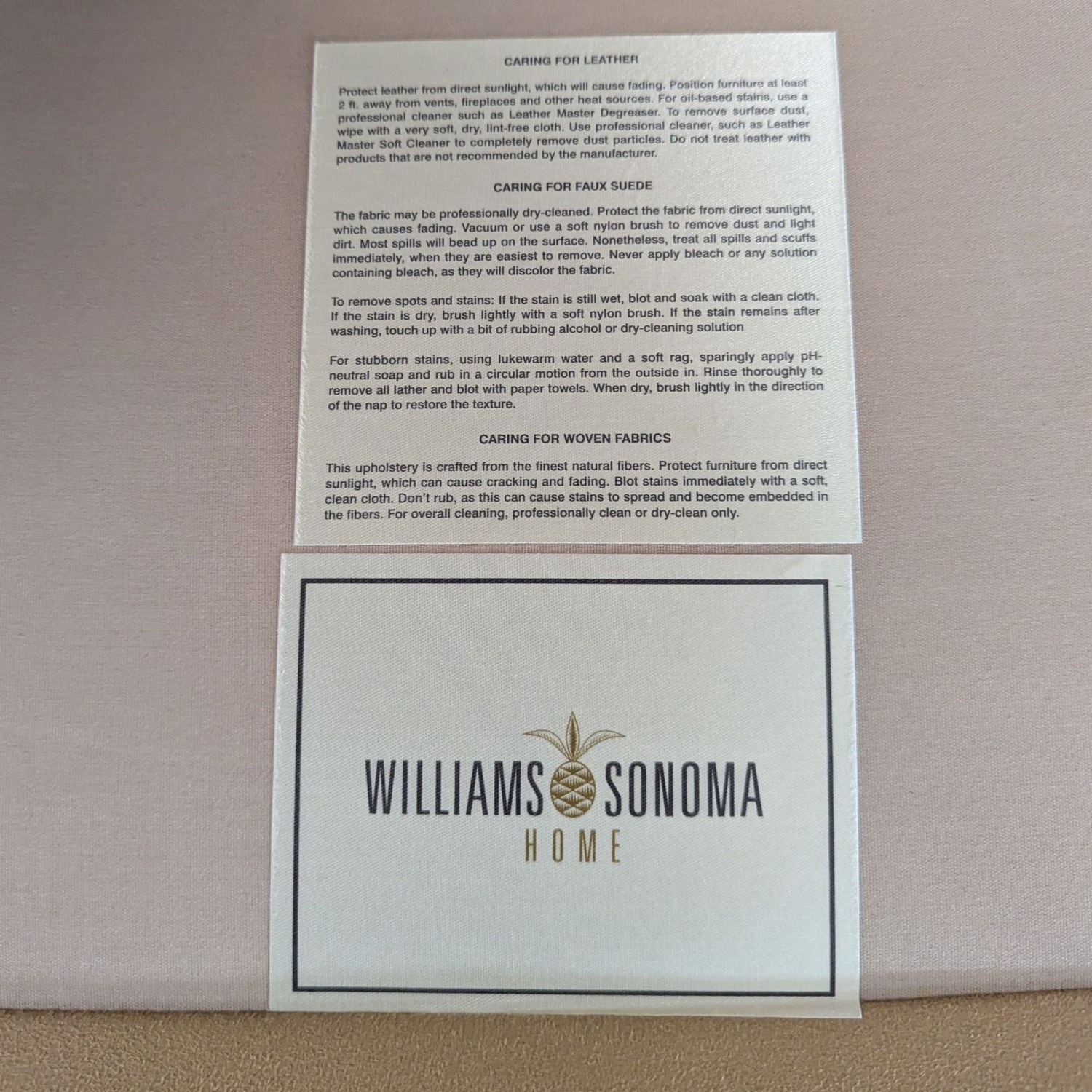 Williams Sonoma Home Tan Lounge Chair  - image-3