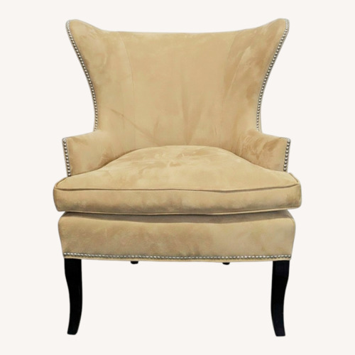 Used Williams Sonoma Home Tan Lounge Chair  for sale on AptDeco