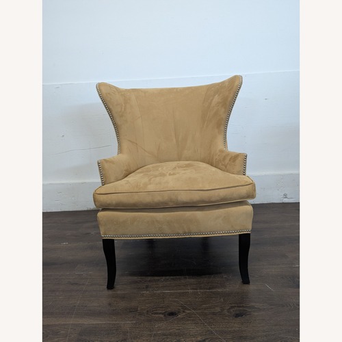 Used Williams Sonoma Home Tan Lounge Chair for sale on AptDeco