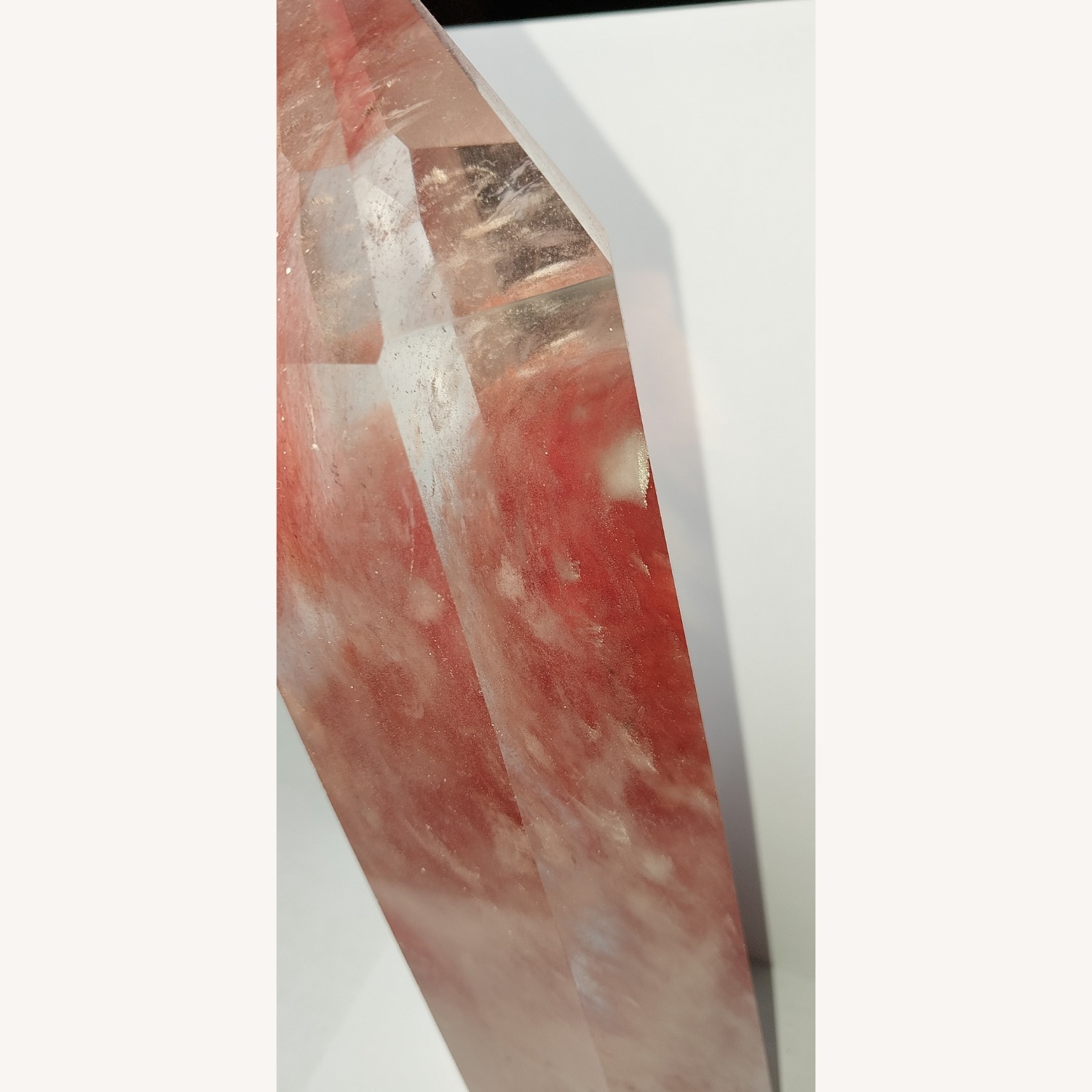 Cherry Quartz Crystal Tower  - image-6