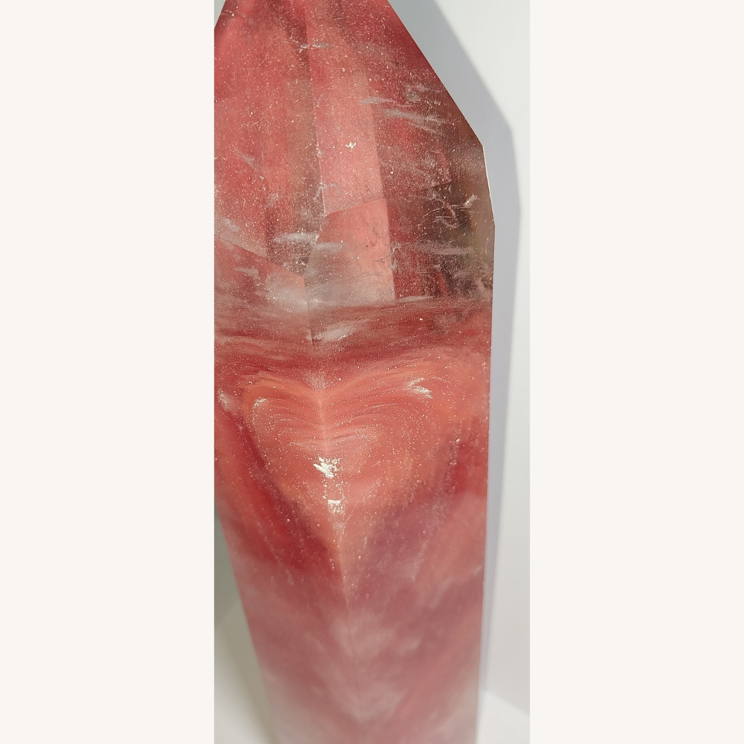 Cherry Quartz Crystal Tower  - image-3