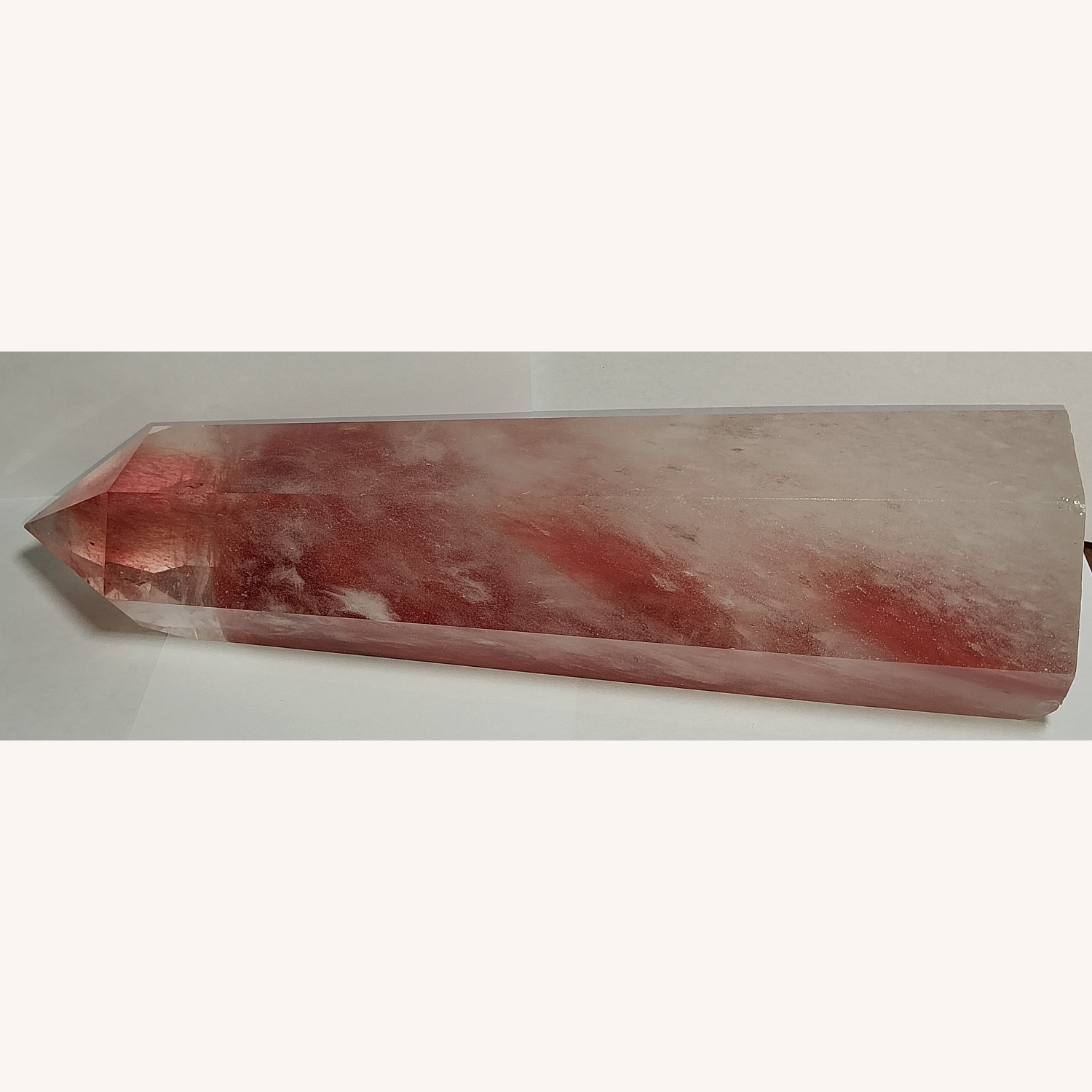 Cherry Quartz Crystal Tower  - image-12