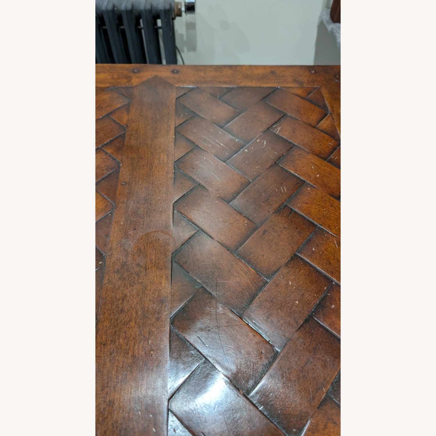 Vintage/Antique Natural Walnut Wood Coffee Table - image-3