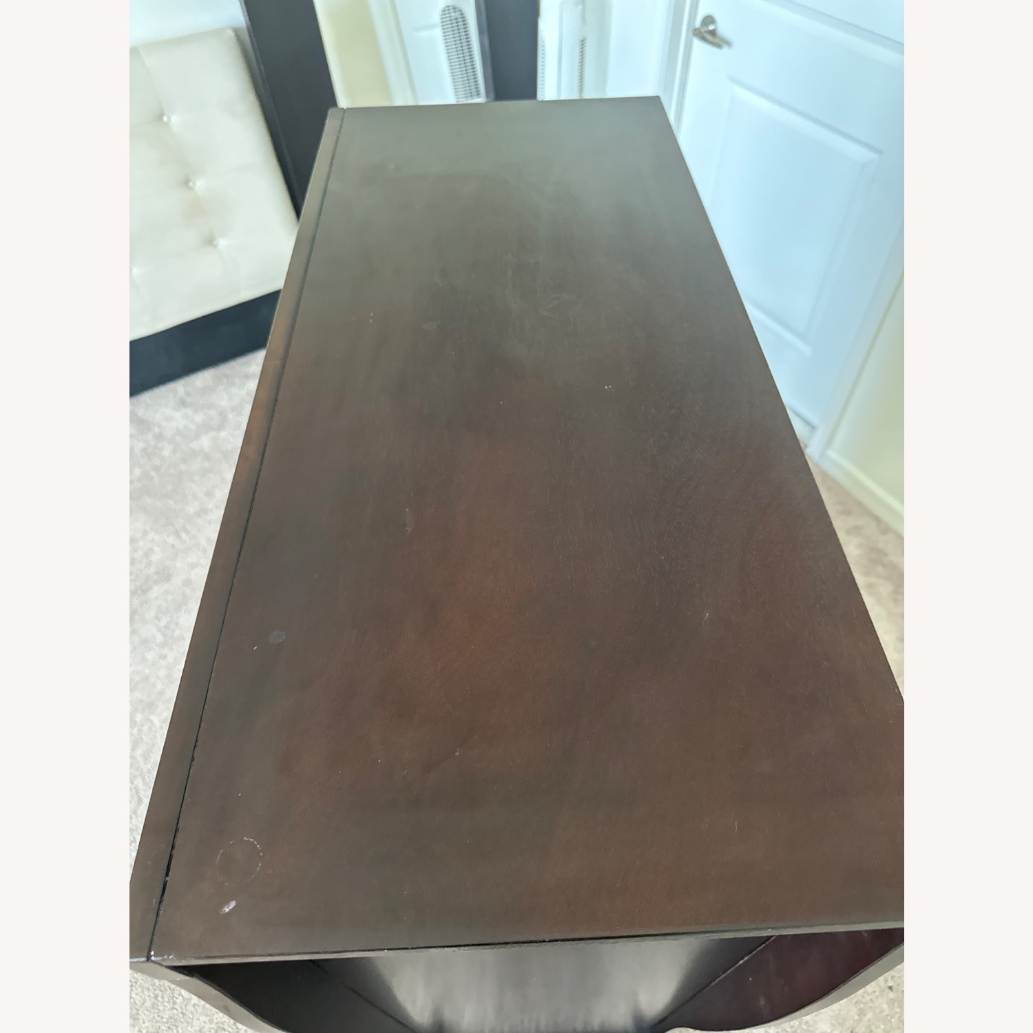 Value City Furniture Jaden Dark Brown Wood Chest - image-8