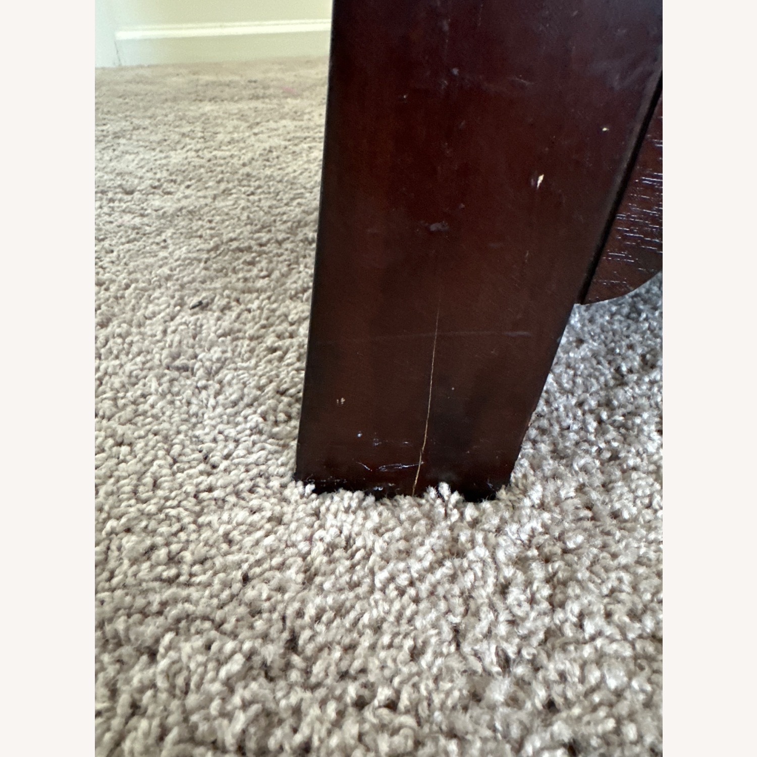 Value City Furniture Jaden Dark Brown Wood Chest - image-9