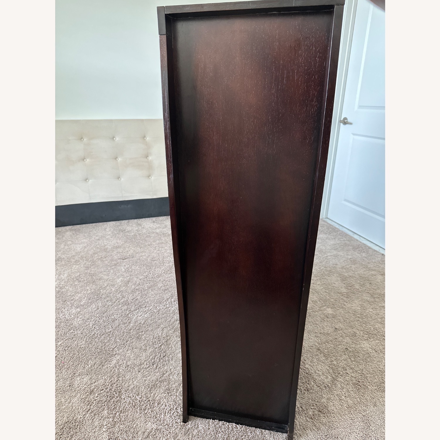 Value City Furniture Jaden Dark Brown Wood Chest - image-5