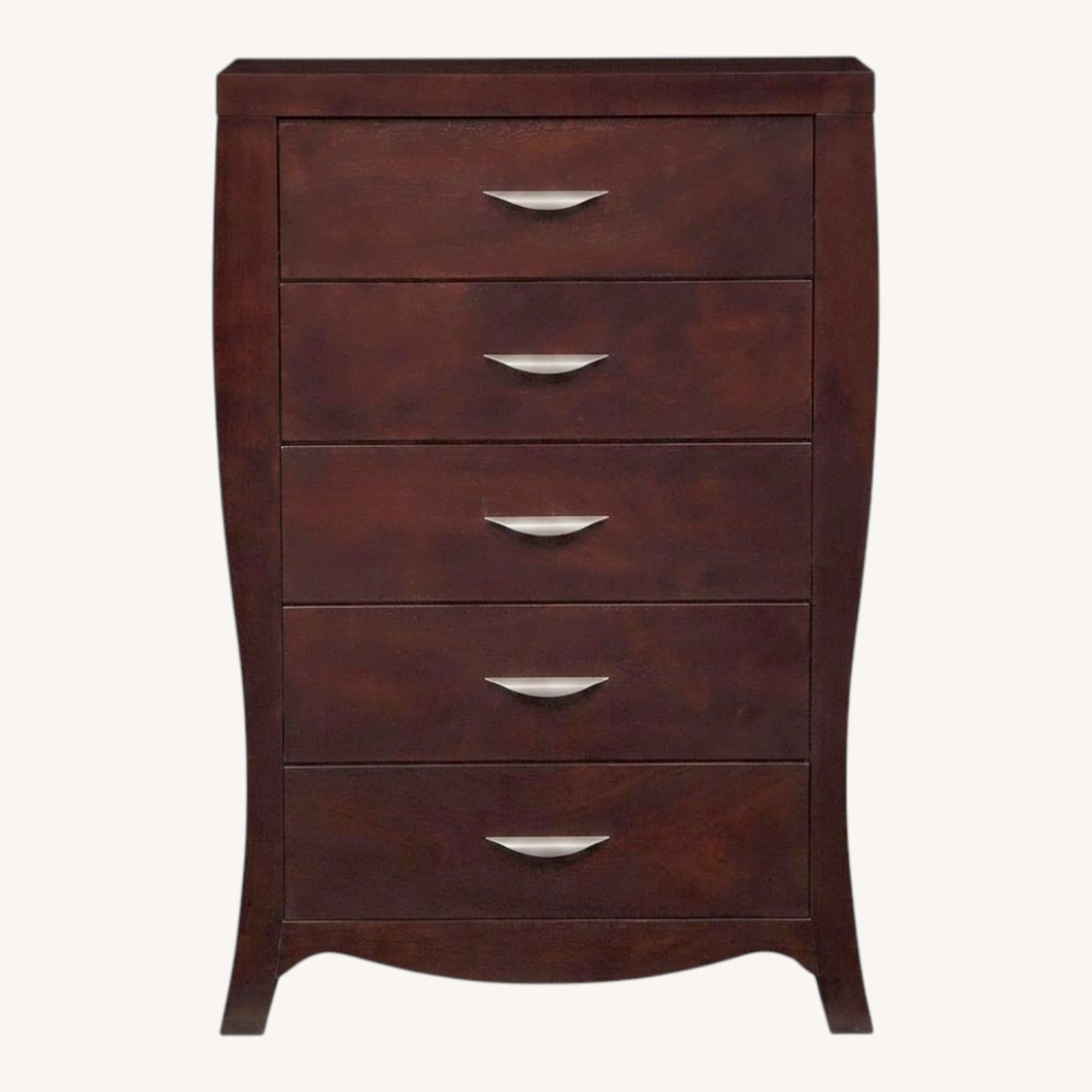 Value City Furniture Jaden Dark Brown Wood Chest - image-0