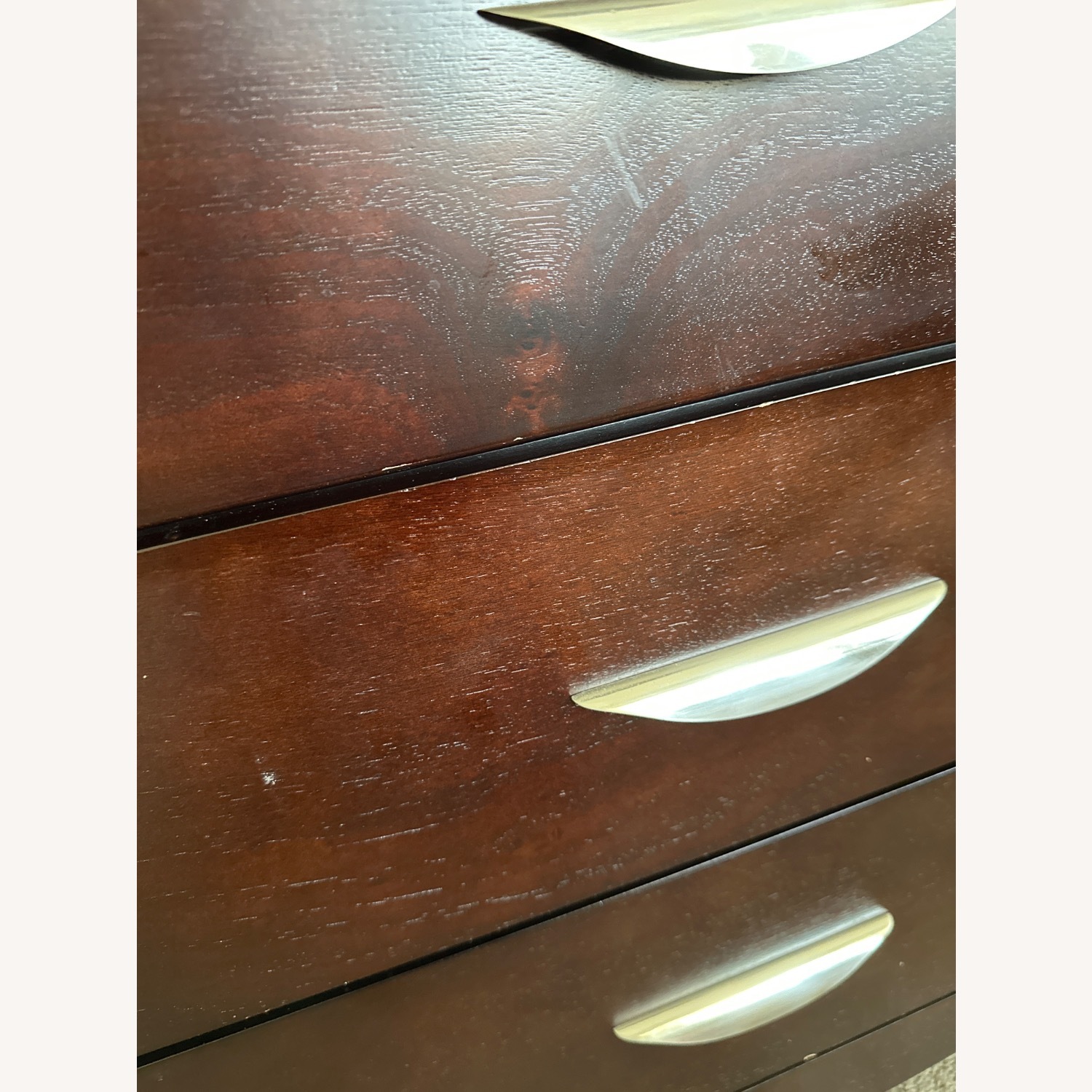 Value City Furniture Jaden Dark Brown Wood Chest - image-1