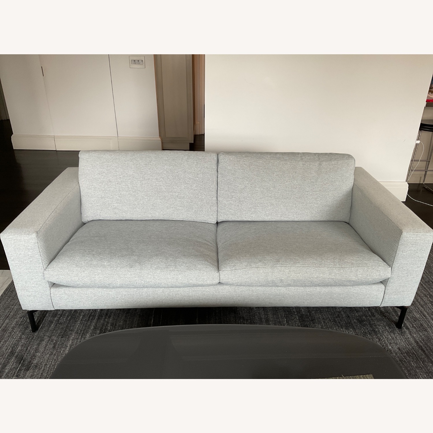 Blu Dot Light Gray Fabric 3+ Seater Sofa - image-2