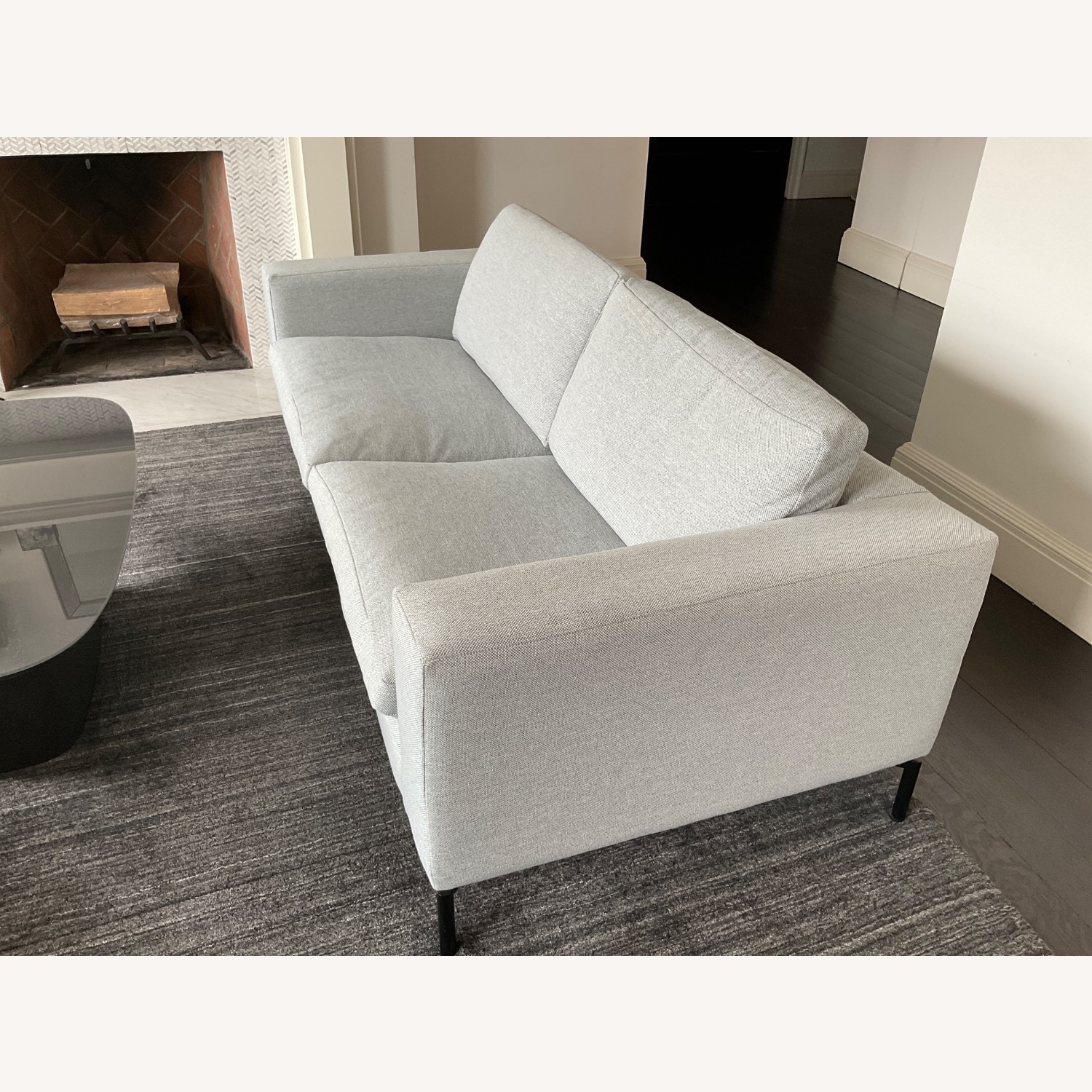 Blu Dot Light Gray Fabric 3+ Seater Sofa - image-3