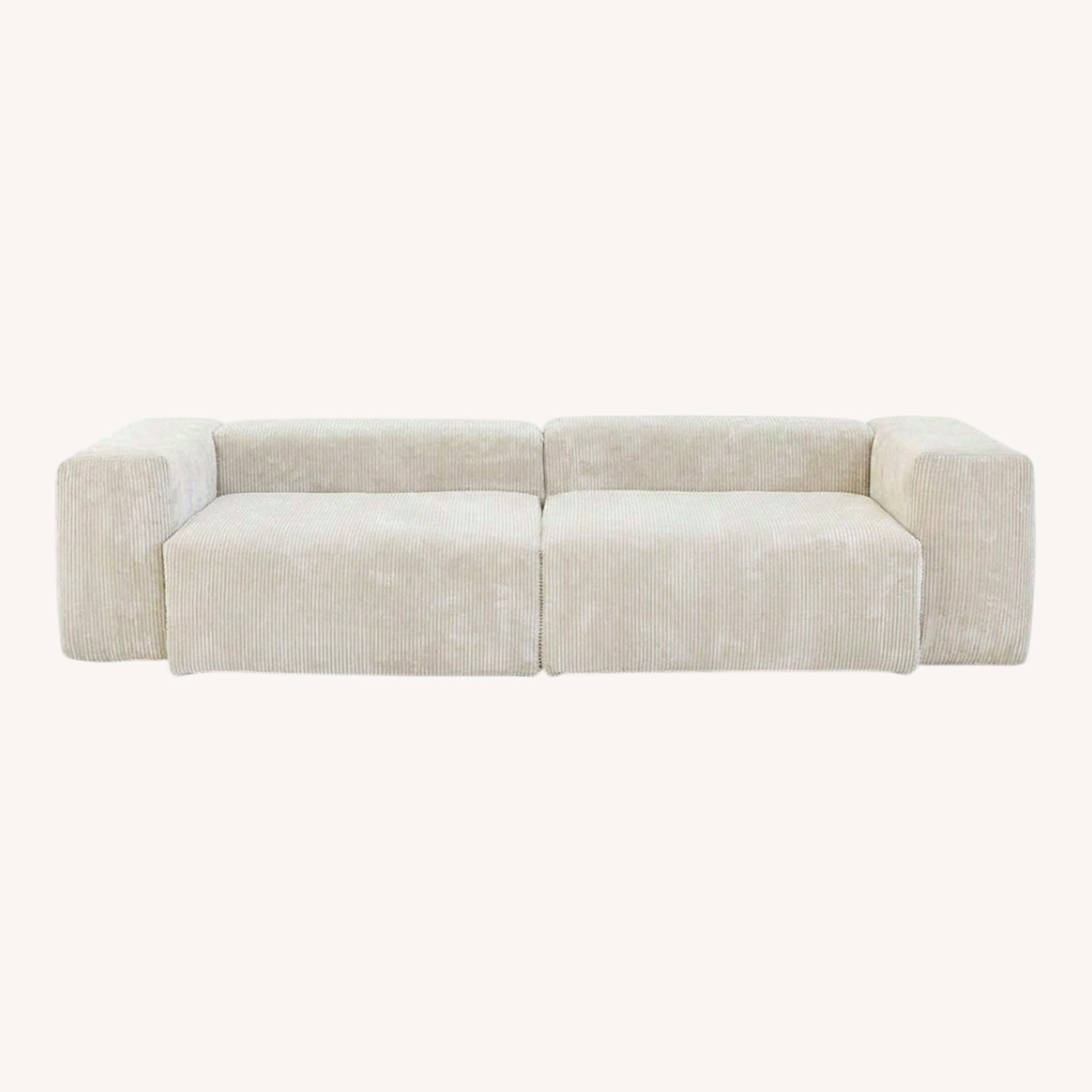 Wayfair Nikodemos White 2 Piece Sectional - image-0