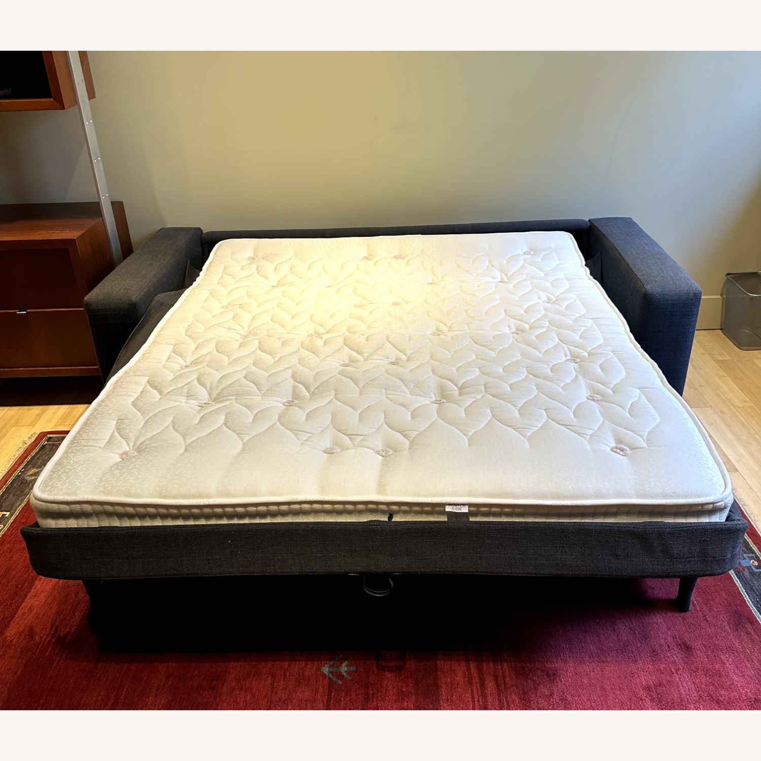 Scott Jordan Gray Queen Sleeper Sofa - image-3