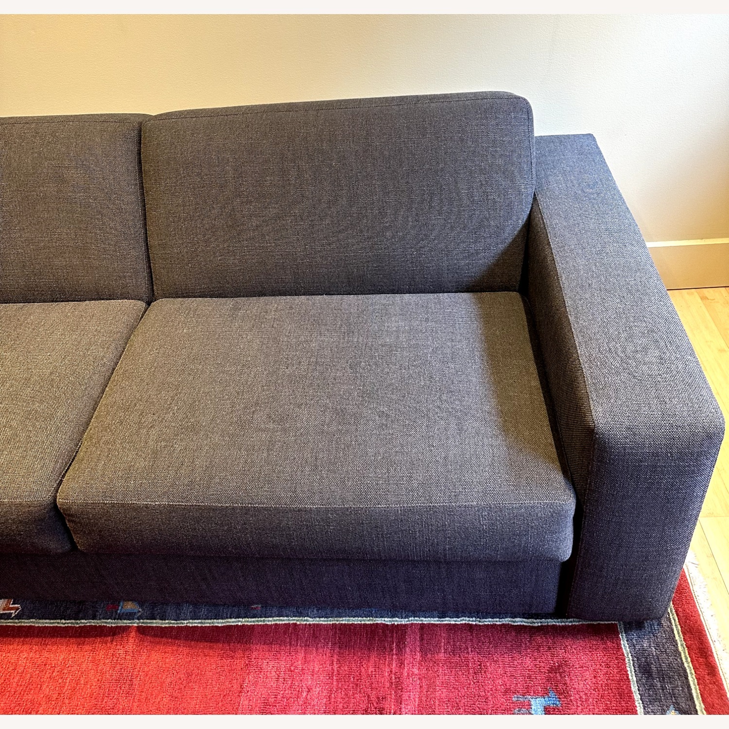 Scott Jordan Gray Queen Sleeper Sofa - image-5