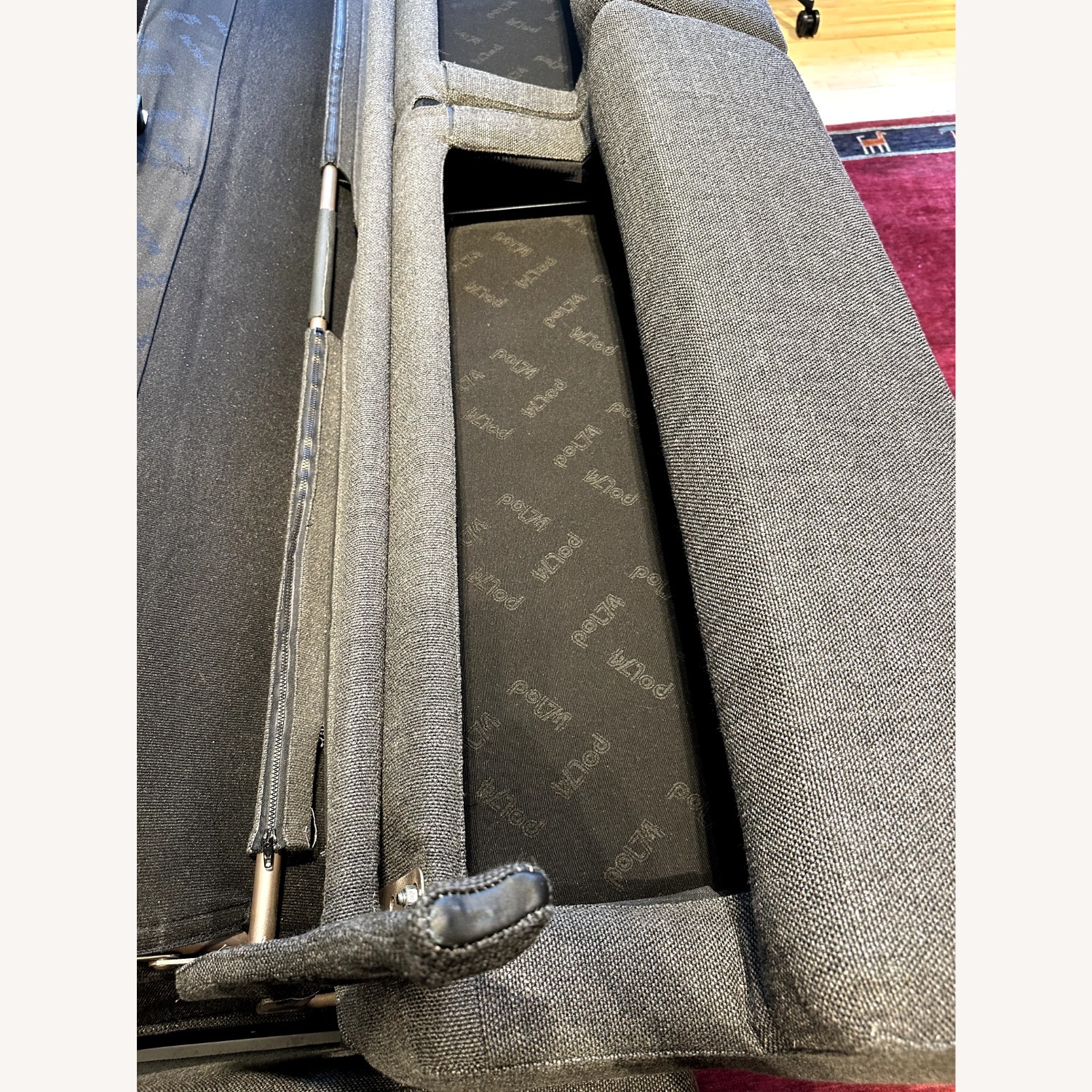 Scott Jordan Gray Queen Sleeper Sofa - image-12