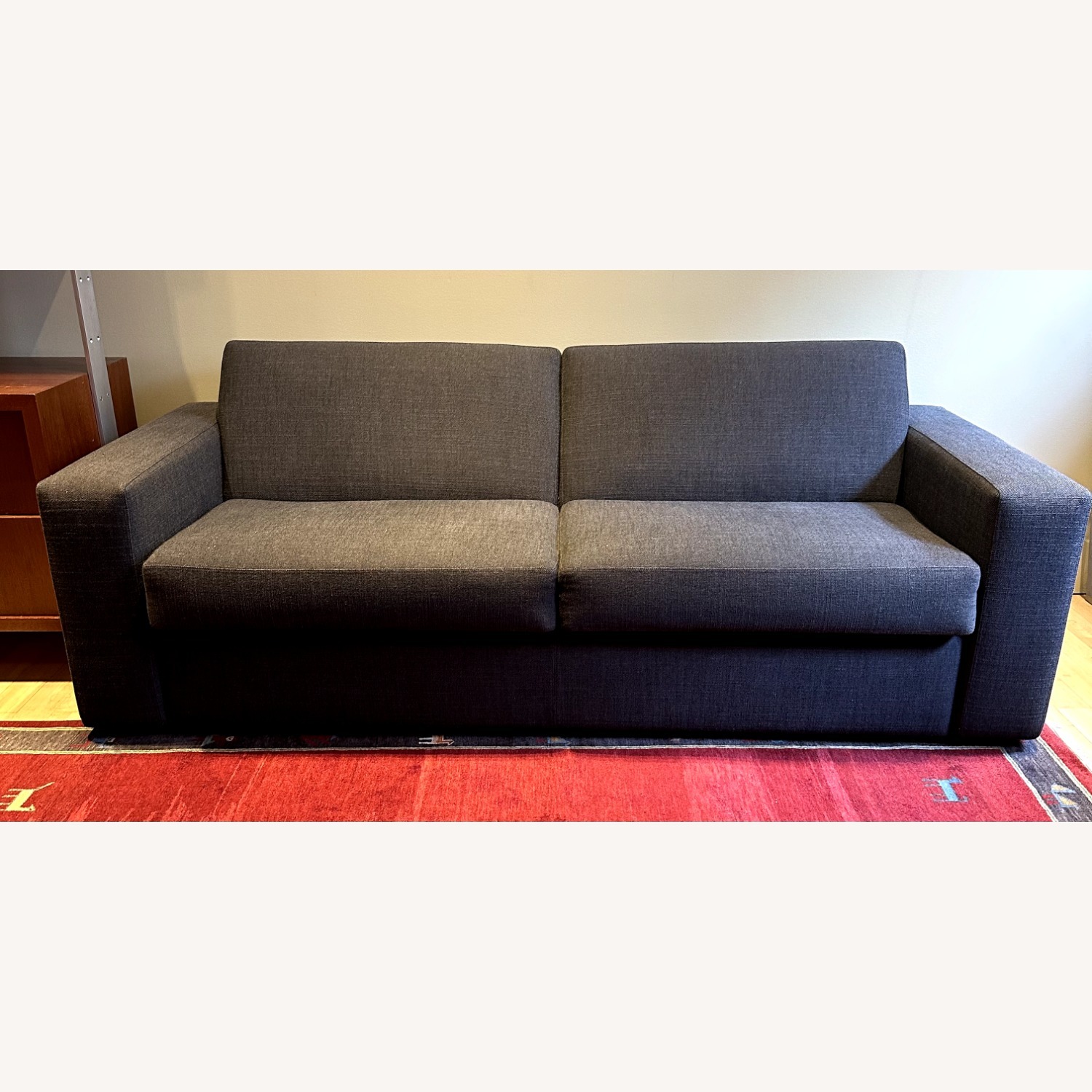 Scott Jordan Gray Queen Sleeper Sofa - image-1