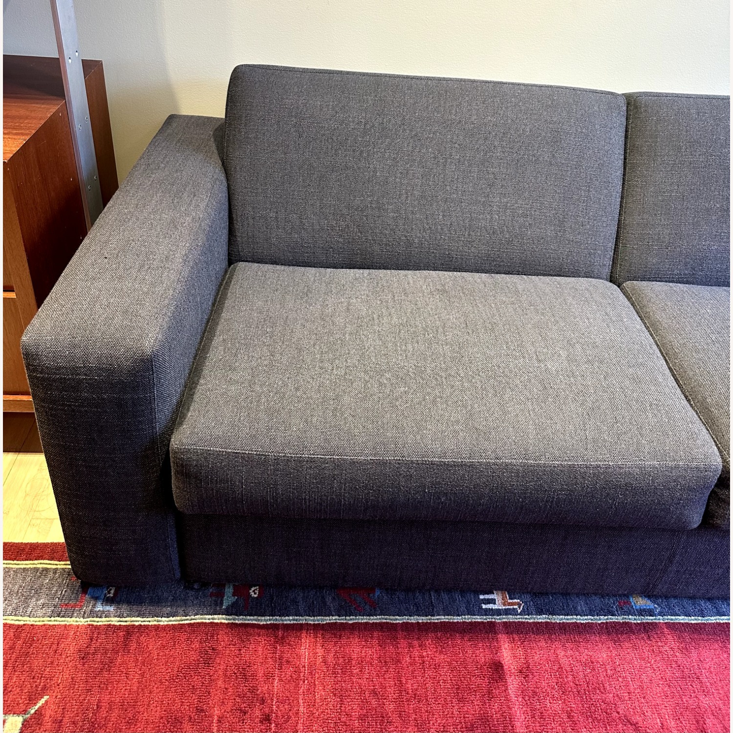 Scott Jordan Gray Queen Sleeper Sofa - image-4