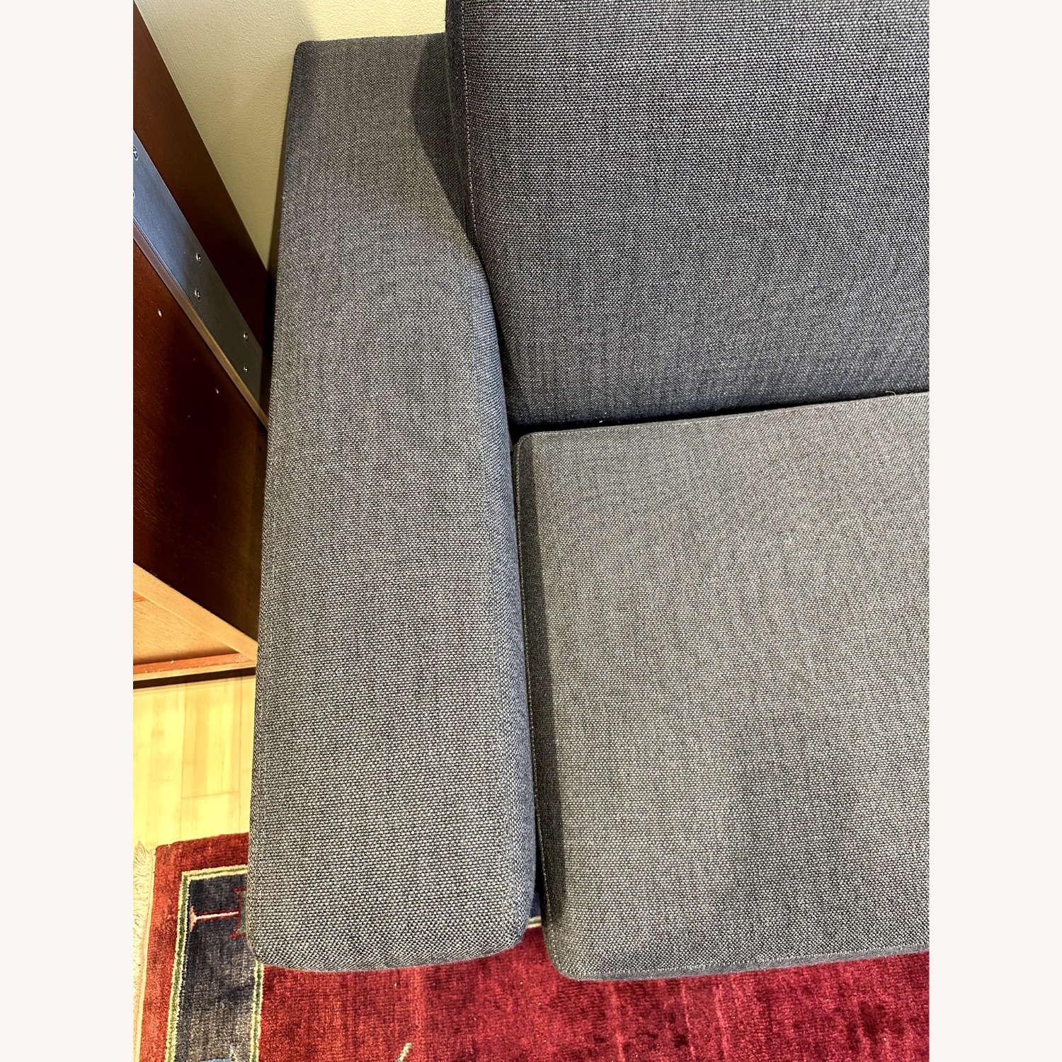 Scott Jordan Gray Queen Sleeper Sofa - image-6