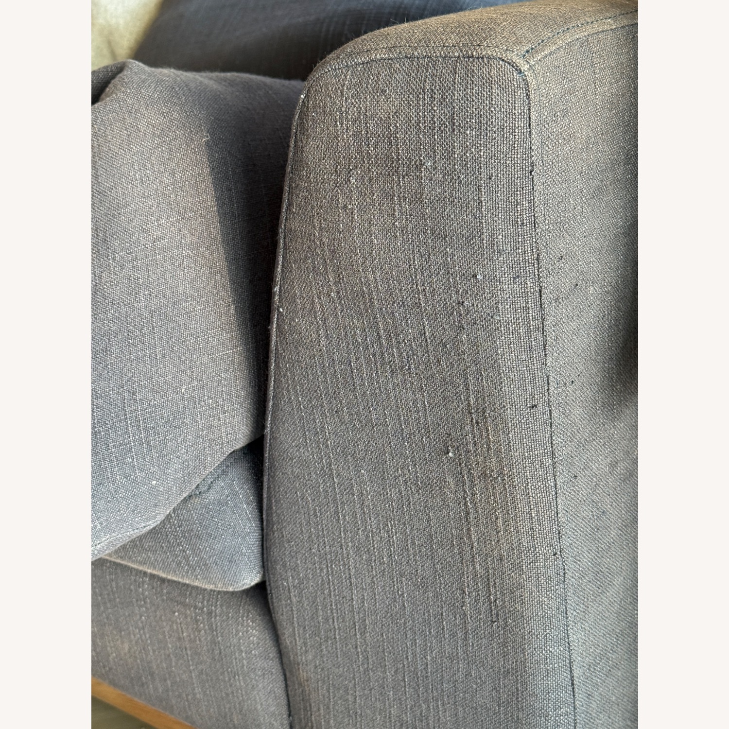 Anthropologie Blue 2 Piece Sectional - image-8