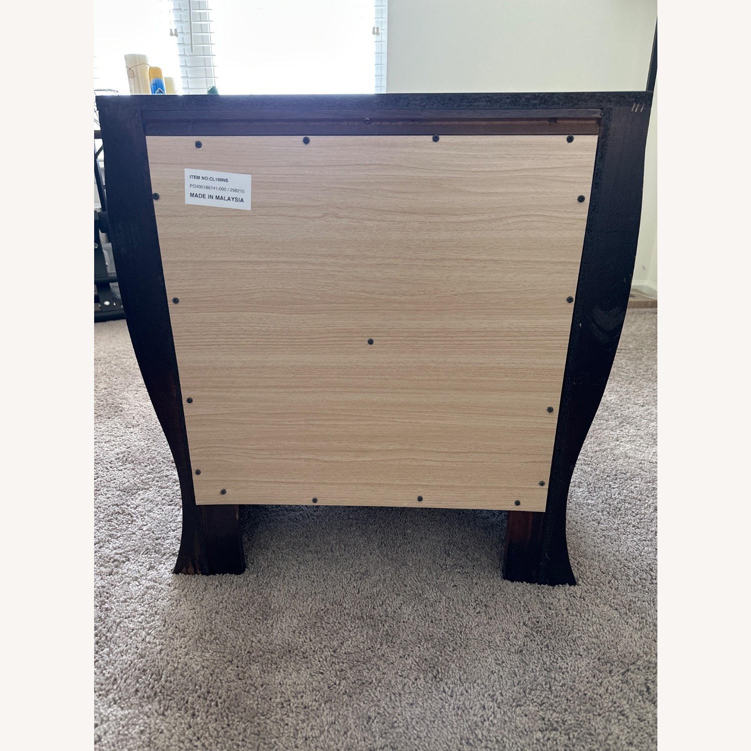 Value City Furniture Dark Brown Nightstand - image-7
