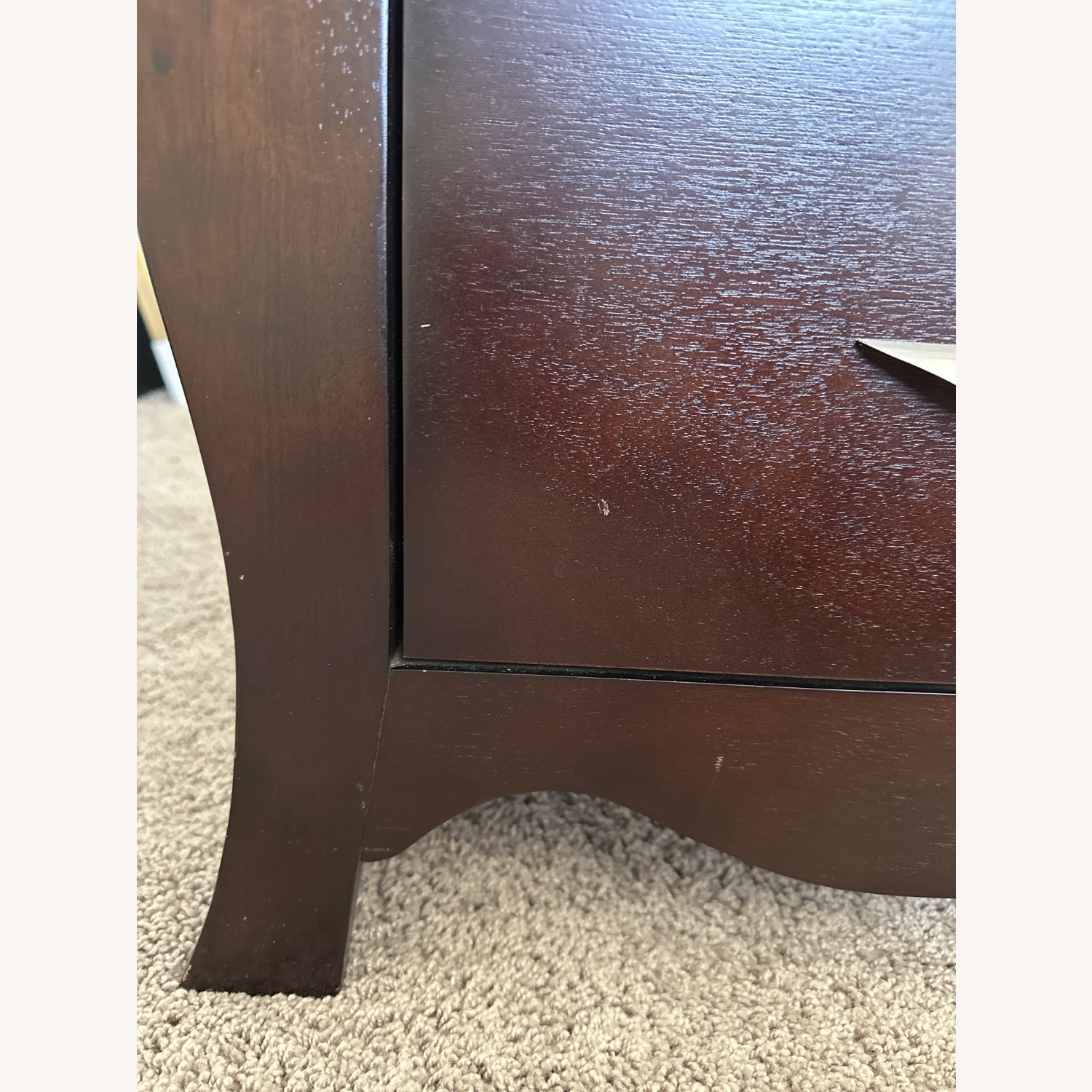 Value City Furniture Dark Brown Nightstand - image-5