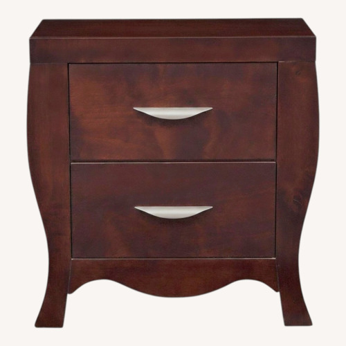 Used Value City Furniture Dark Brown Nightstand for sale on AptDeco